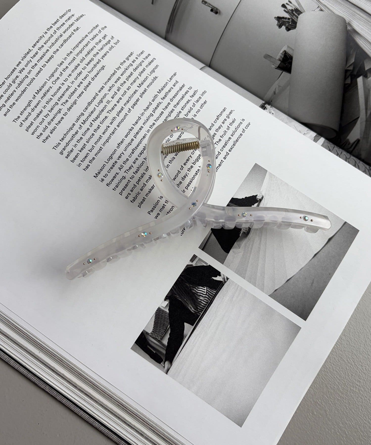 Lattice(ラティス) マーブルストーンクリップ