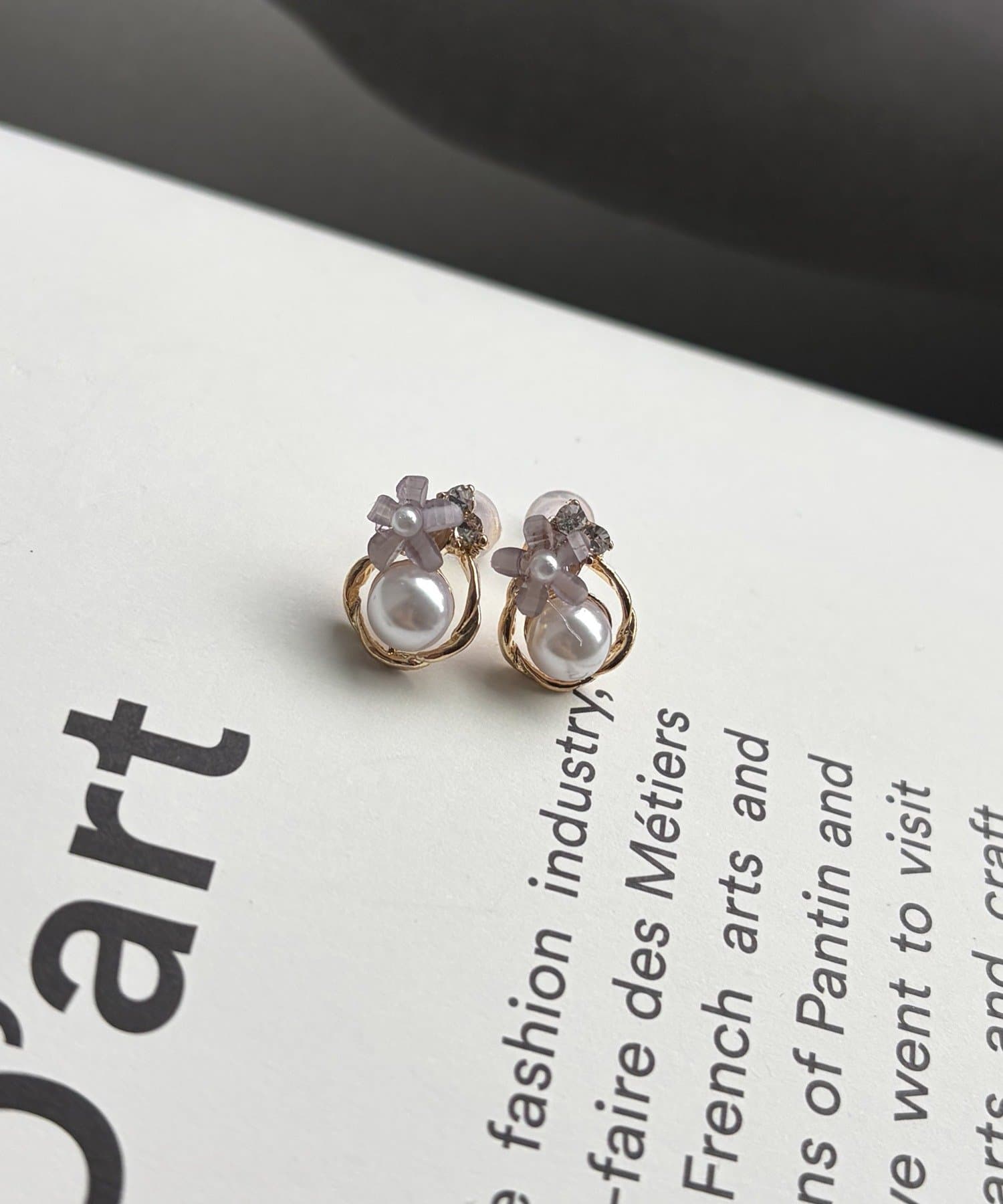 Lattice(ラティス) フラワーピアス