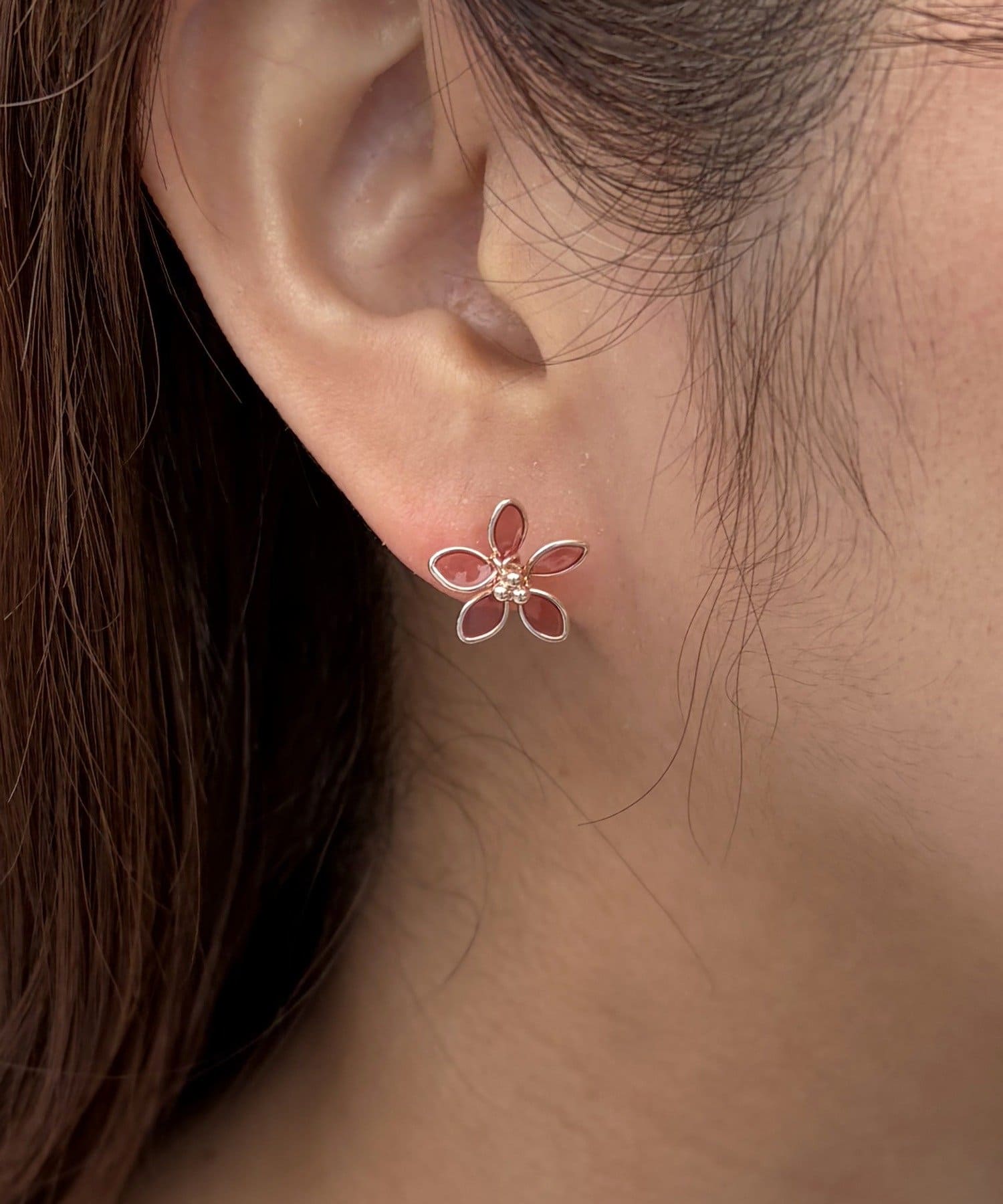 Lattice(ラティス) フラワーピアス