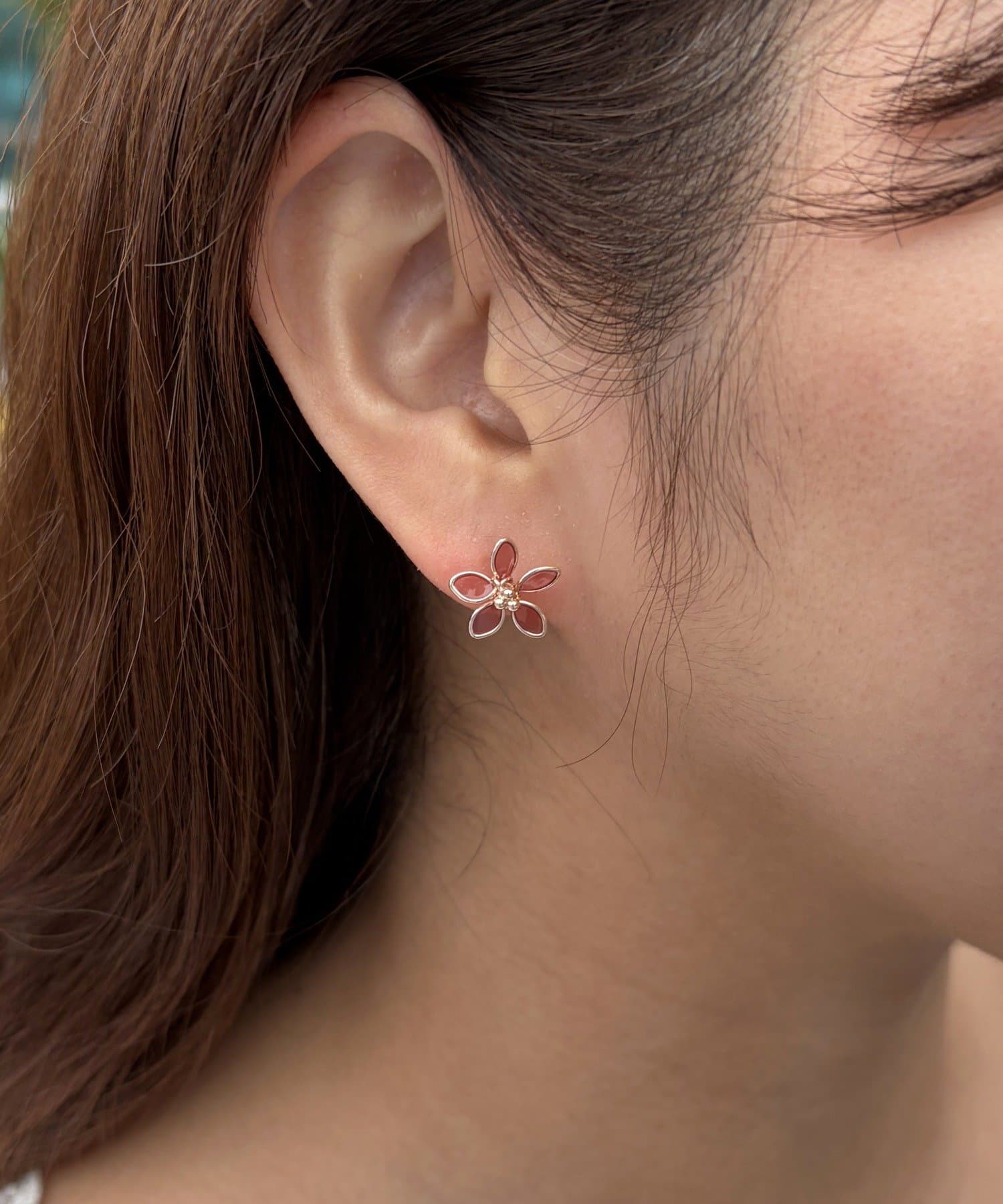 Lattice(ラティス) フラワーピアス