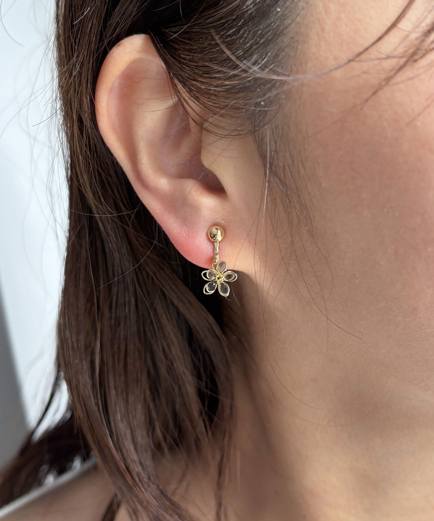 Lattice(ラティス) フラワーイヤリング