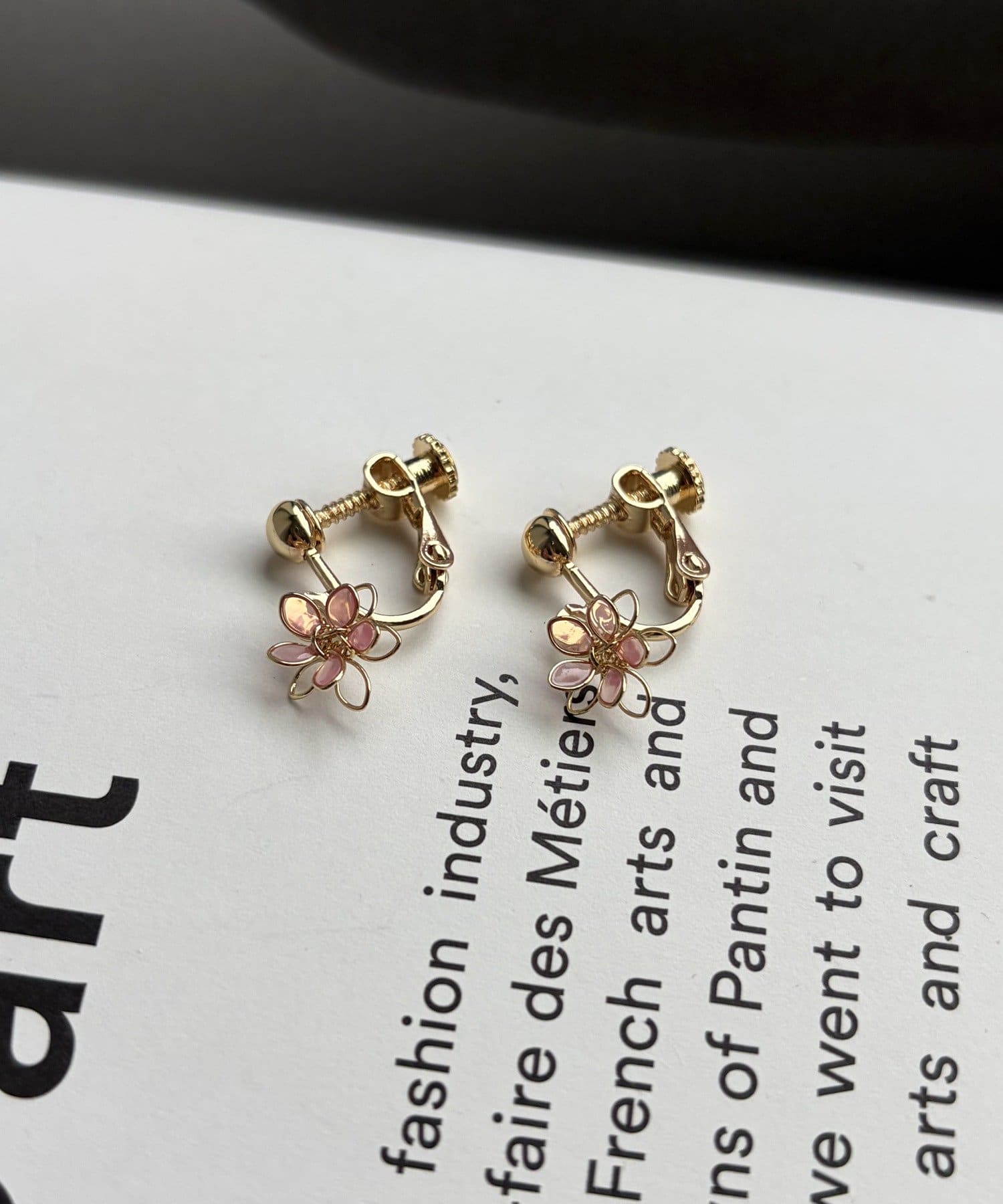 Lattice(ラティス) フラワーイヤリング