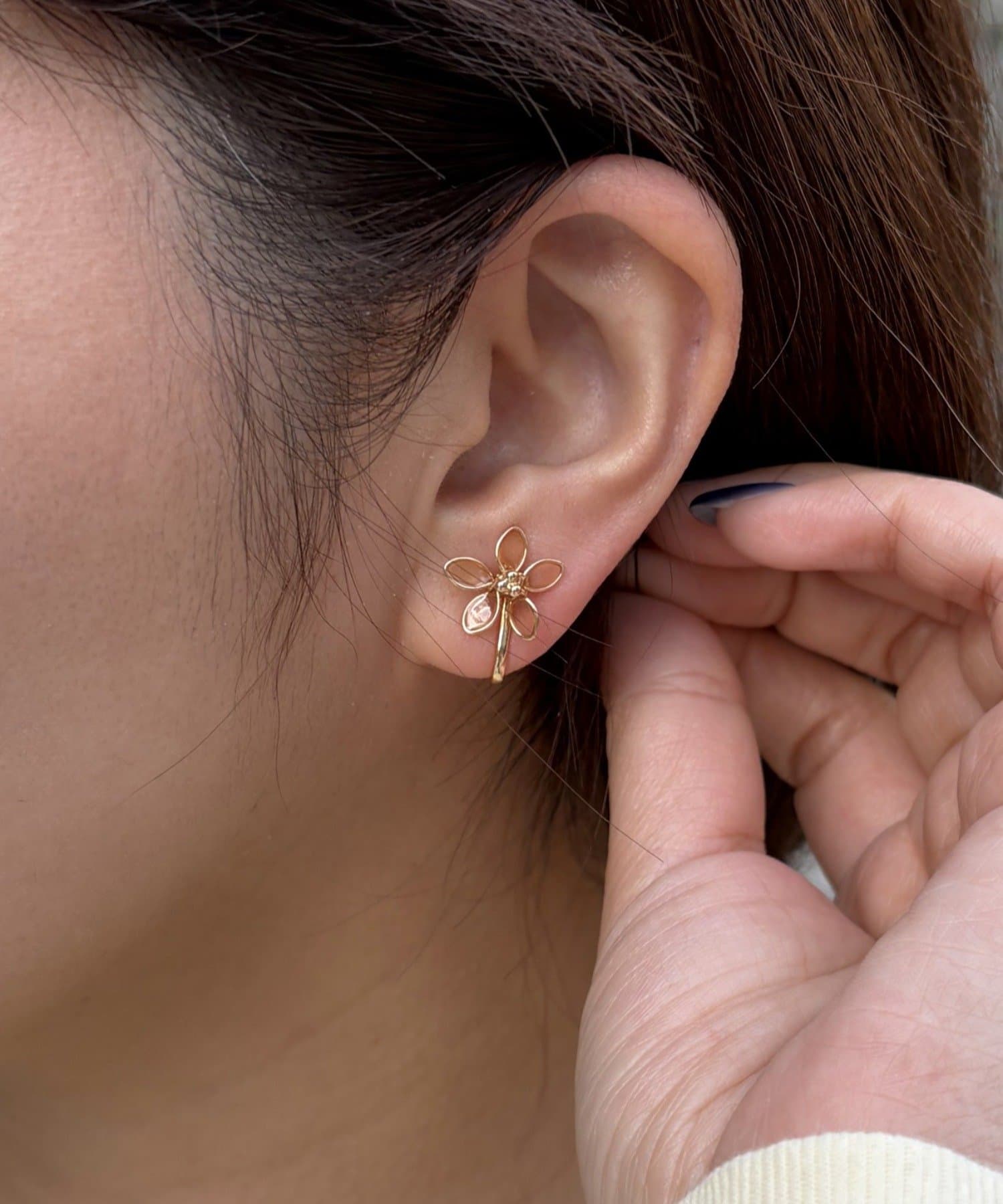 Lattice(ラティス) フラワーイヤリング