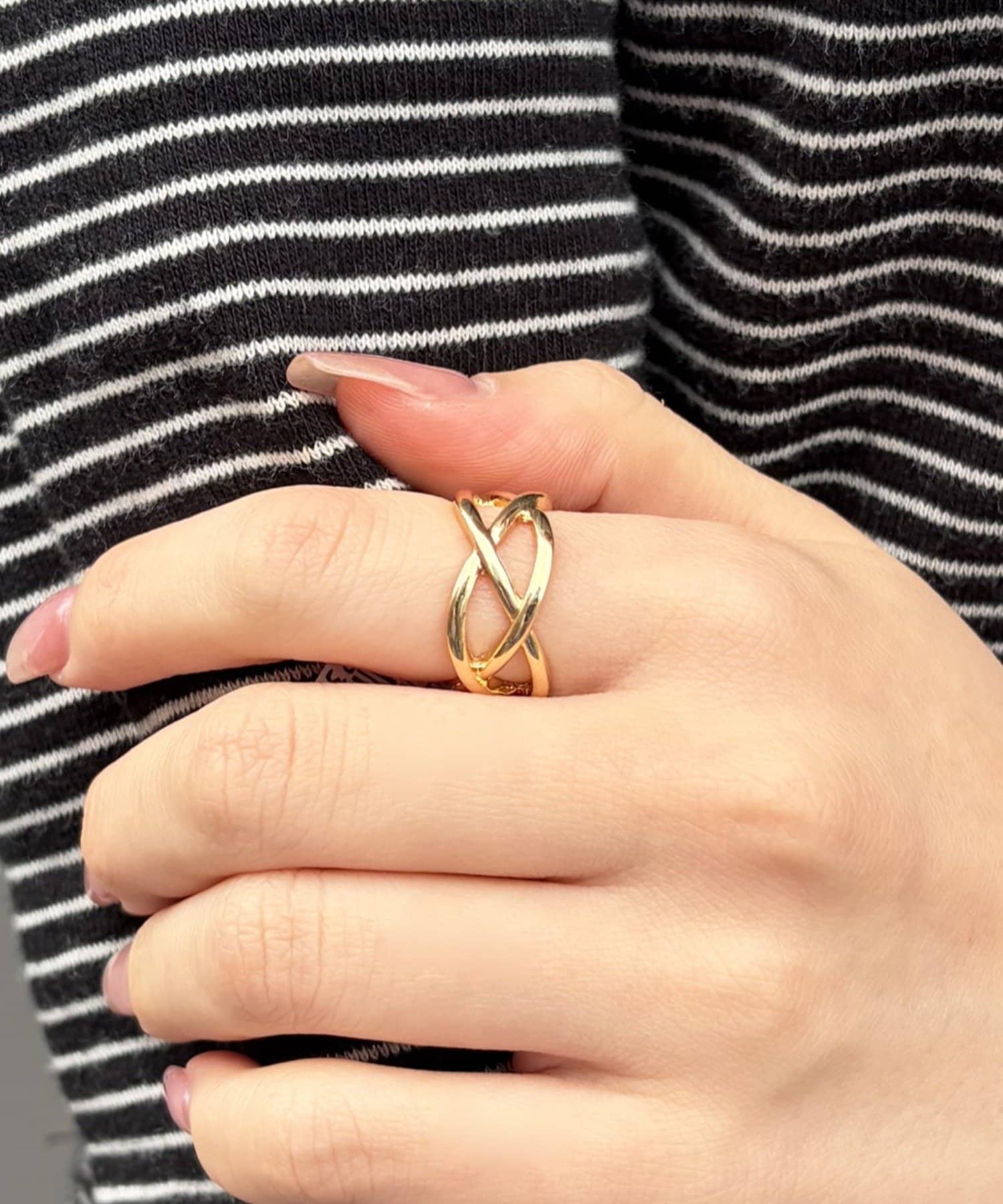 Lattice(ラティス) メタルデザインリング