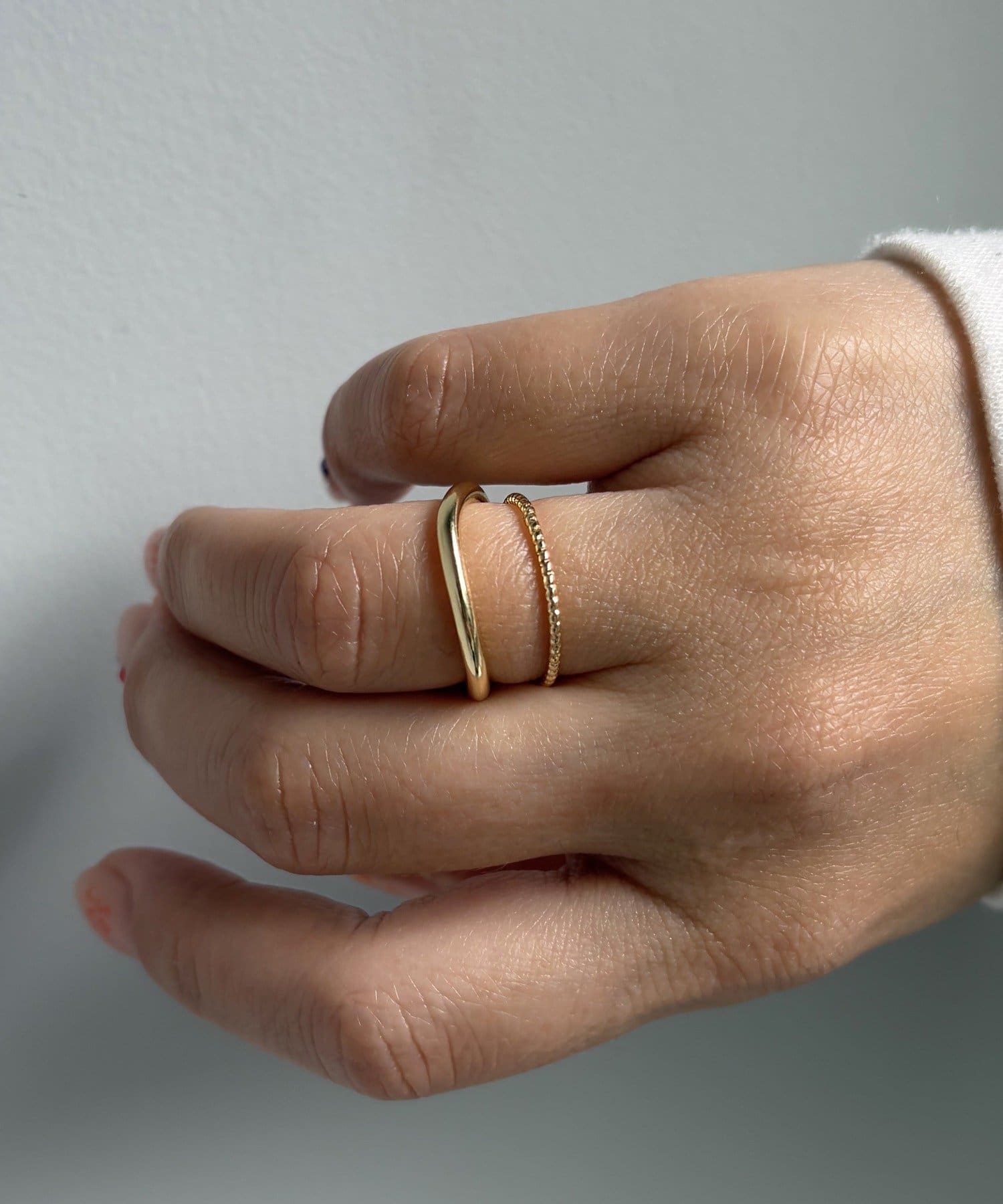 Lattice(ラティス) ニュアンスリングセット(2P)