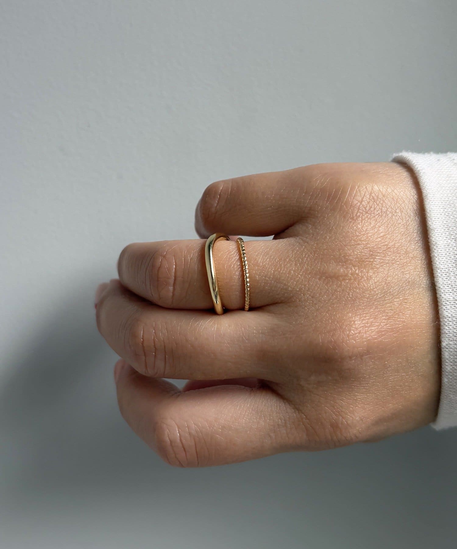 Lattice(ラティス) ニュアンスリングセット(2P)