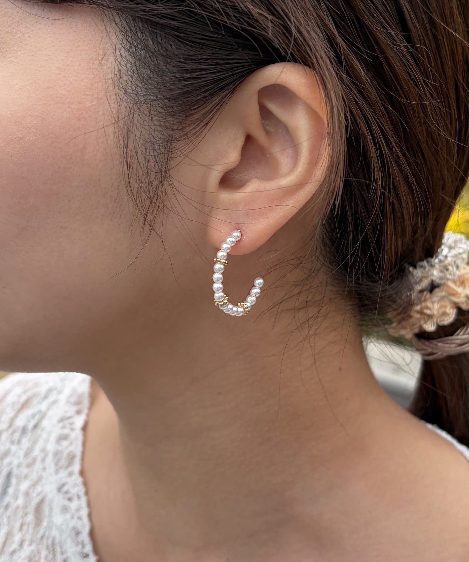 Lattice(ラティス) パールピアス