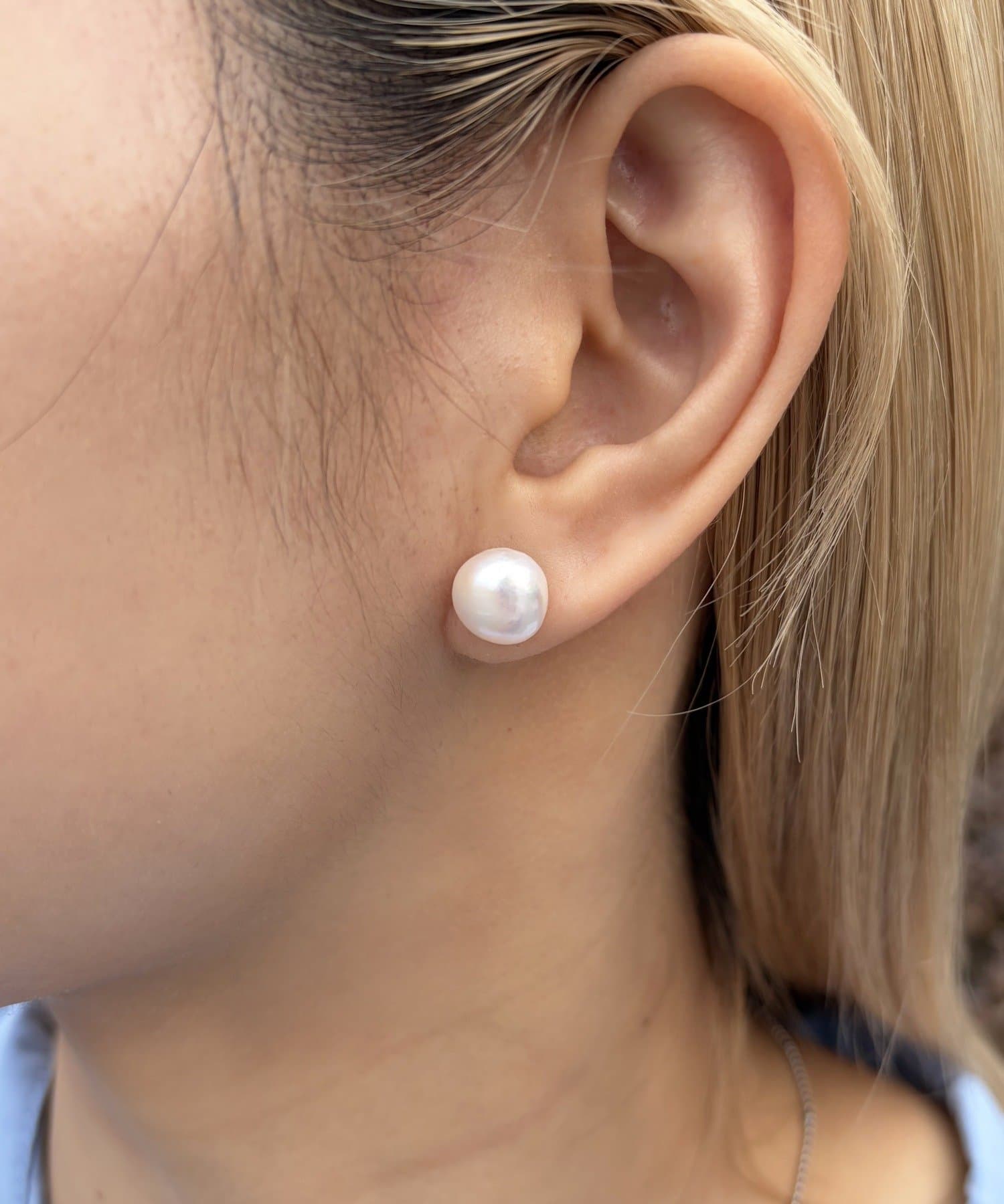 Lattice(ラティス) ＜ステンレス＞パールピアス