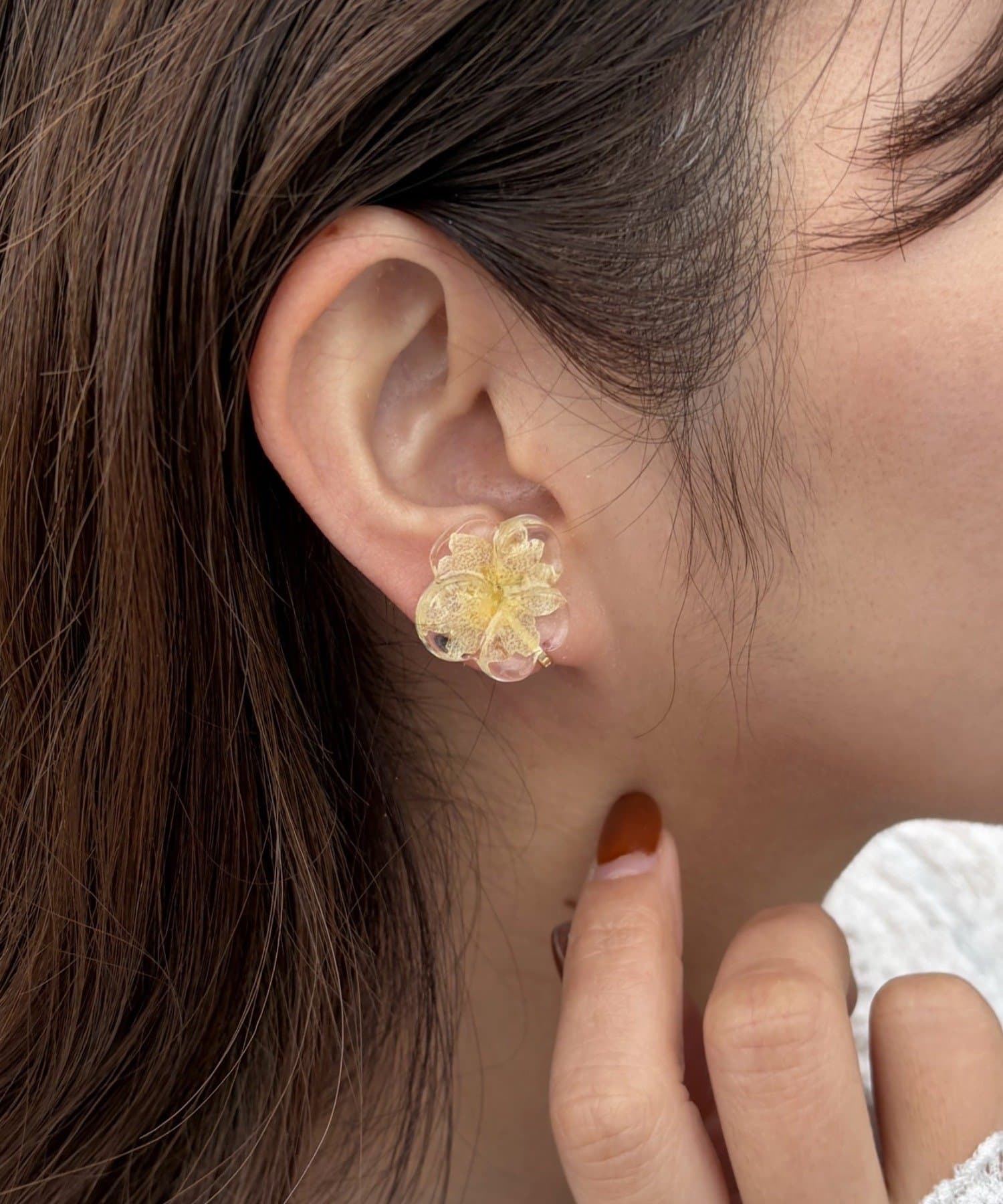 Lattice(ラティス) フラワーイヤリング