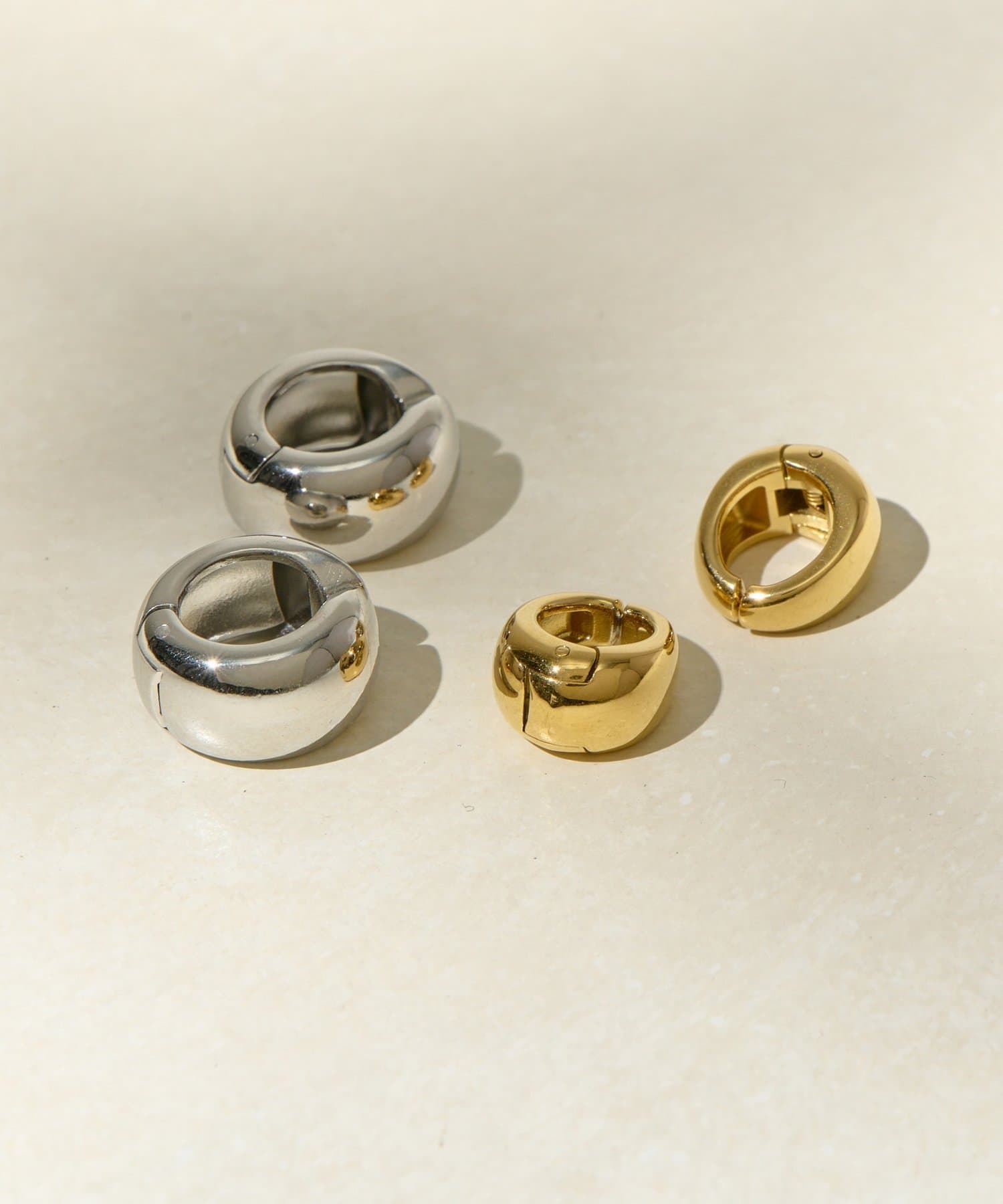 Lattice(ラティス) ＜ステンレス＞開閉式イヤカフセット(2P)