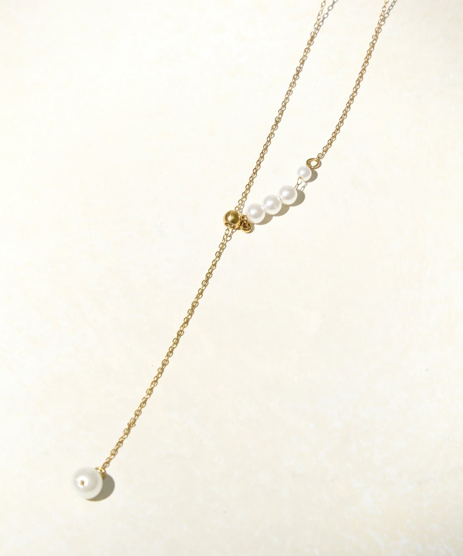 Lattice(ラティス) ＜ステンレス＞スライドネックレス