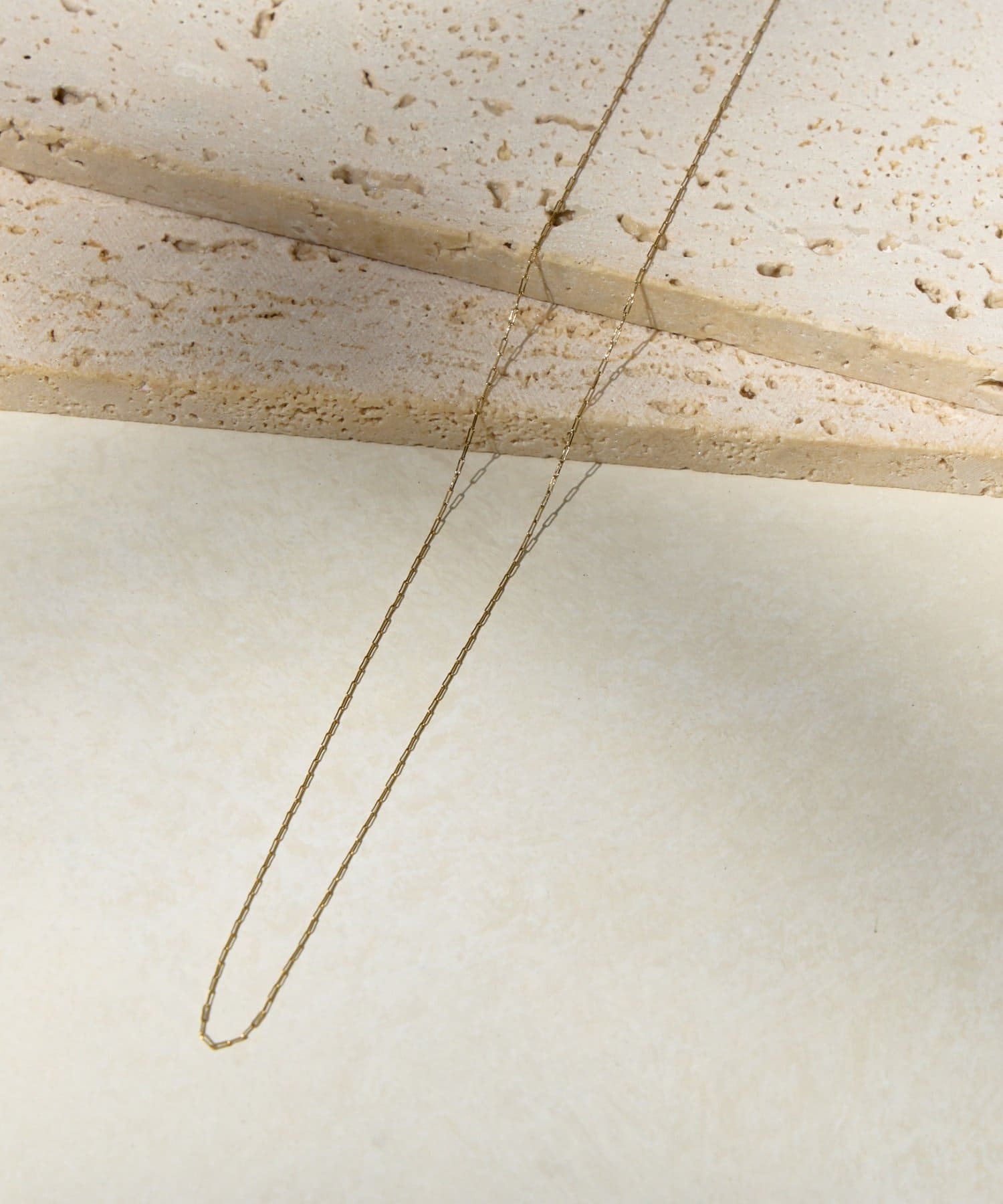 Lattice(ラティス) <ステンレス>シンプルチェーンネックレス