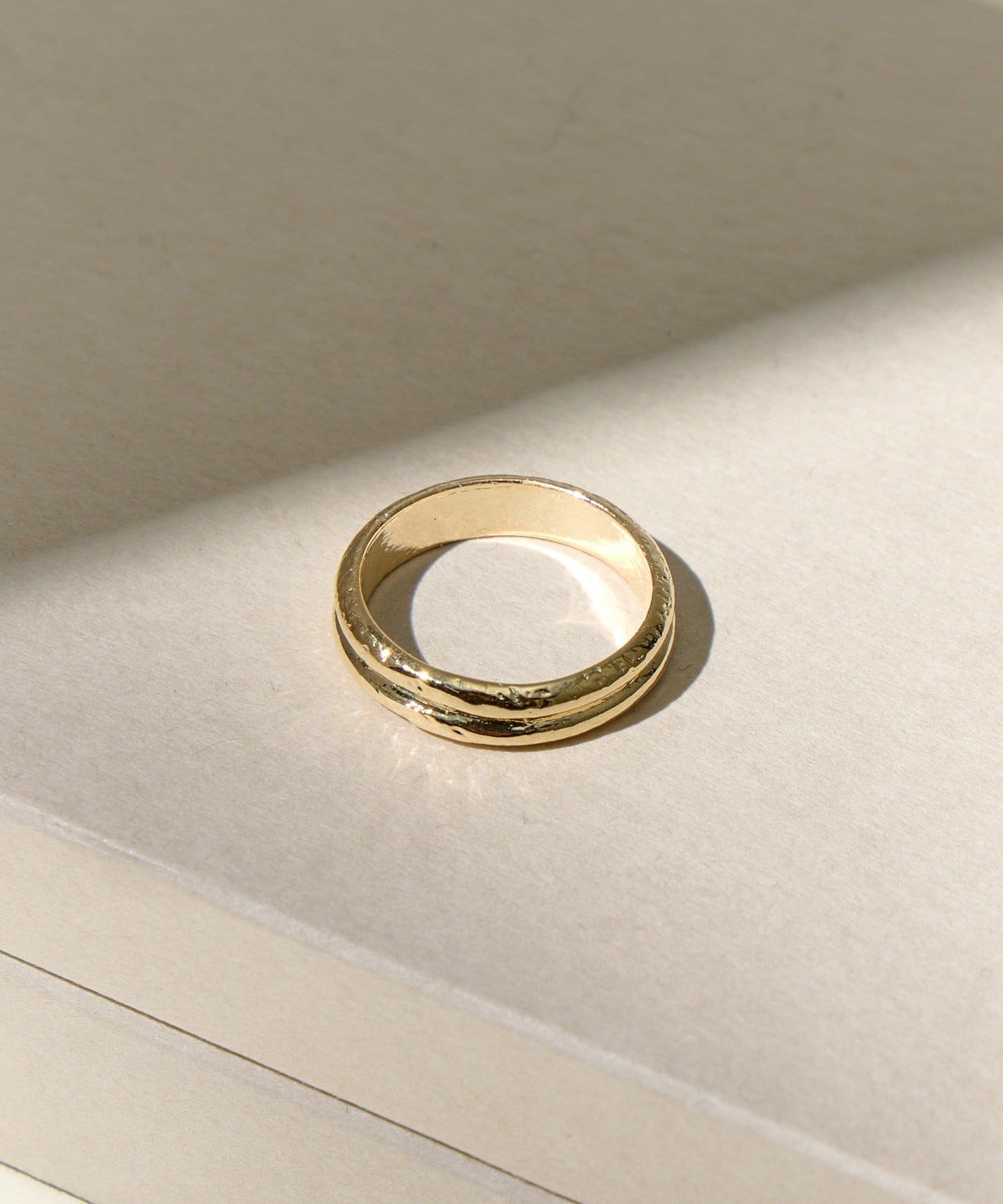 Lattice(ラティス) シンプルメタルピンキーリング