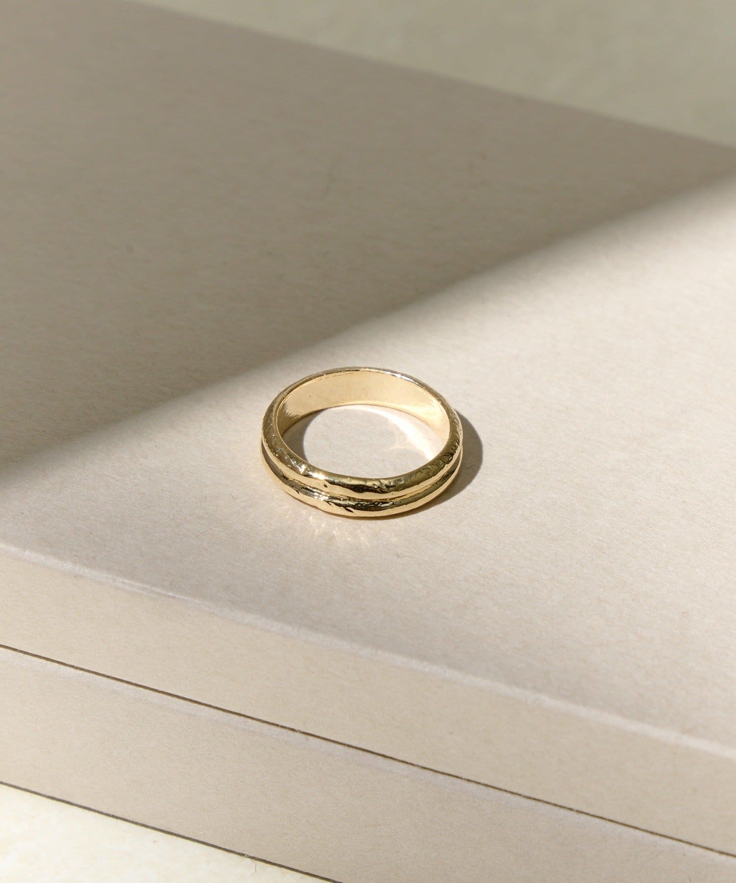 Lattice(ラティス) シンプルメタルピンキーリング