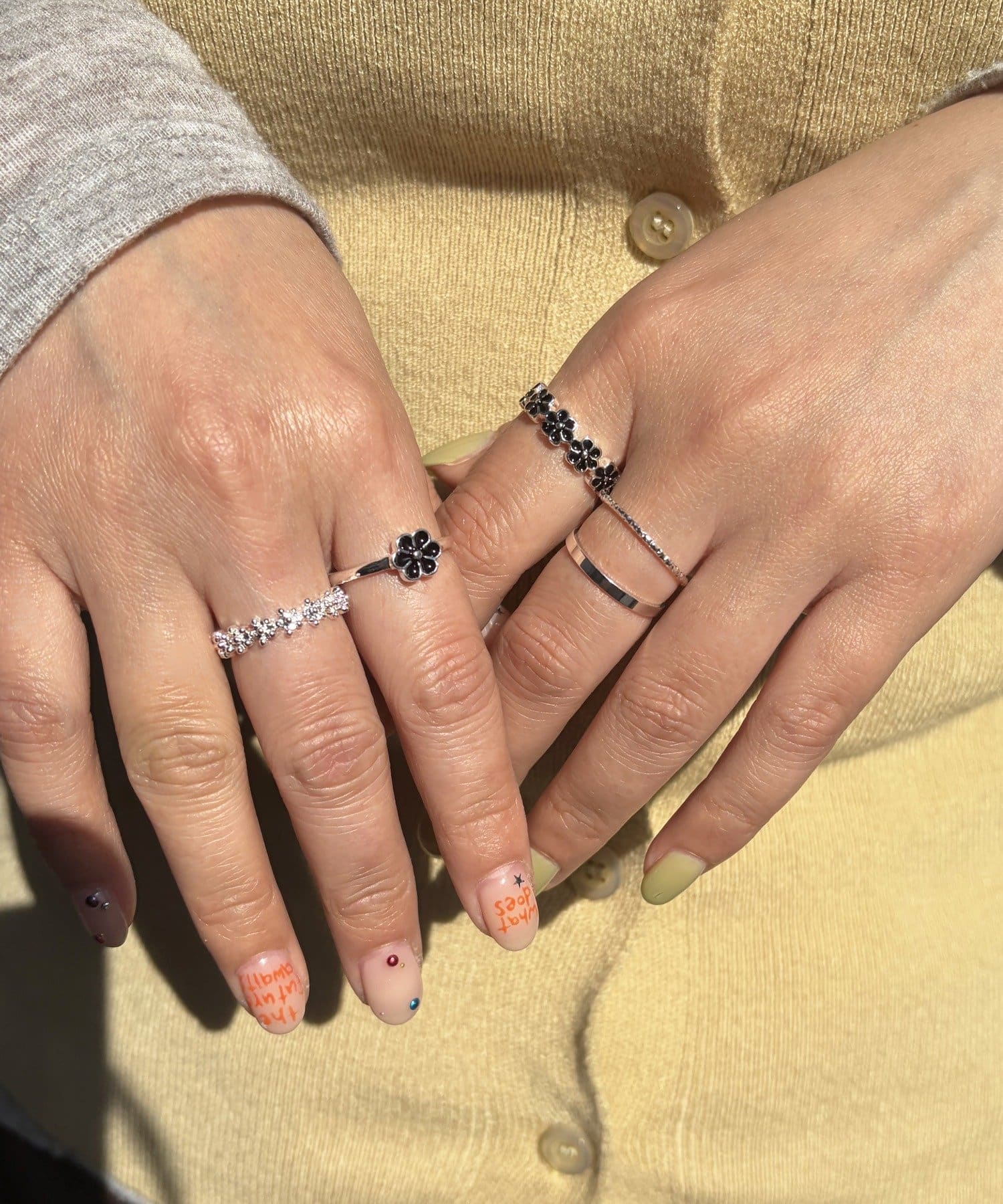 Lattice(ラティス) フラワーリングセット(5P)