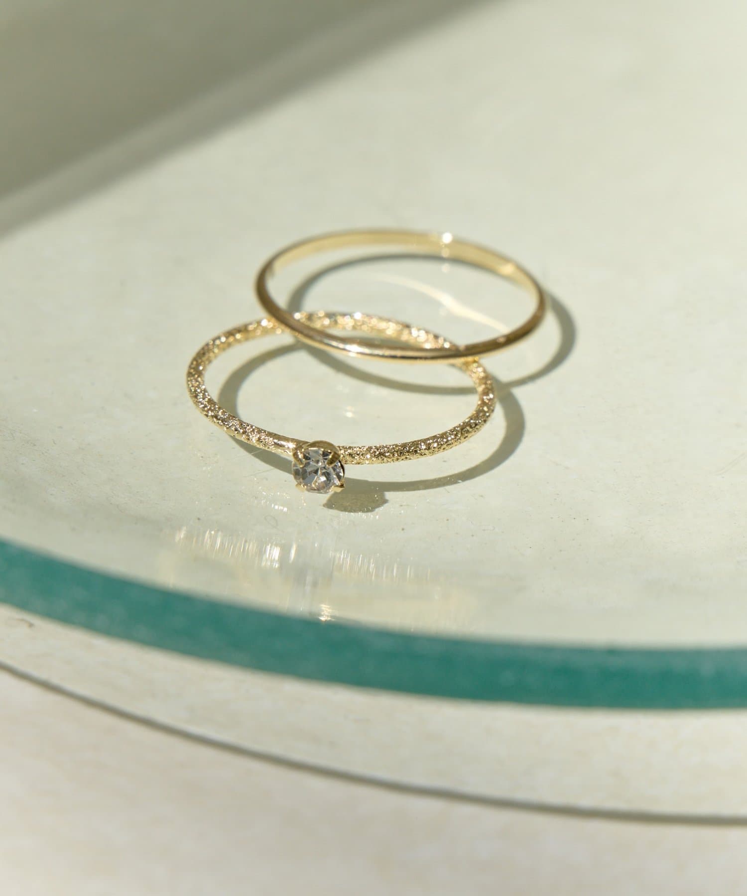 Lattice(ラティス) ストーンリングセット(2P)