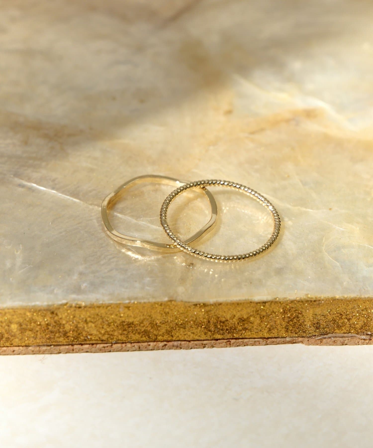 Lattice(ラティス) うねうねピンキーリングセット(2P)