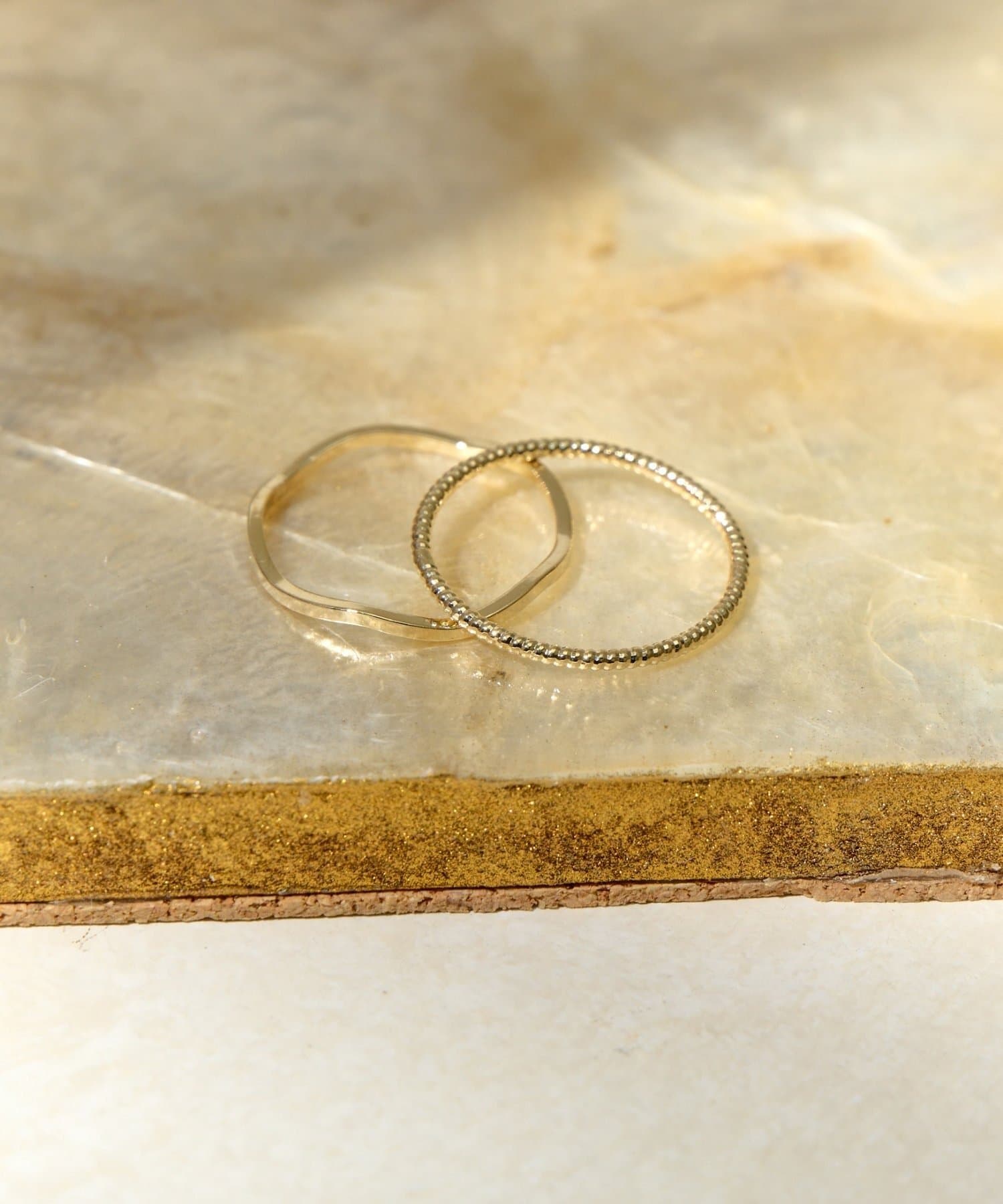 Lattice(ラティス) うねうねピンキーリングセット(2P)