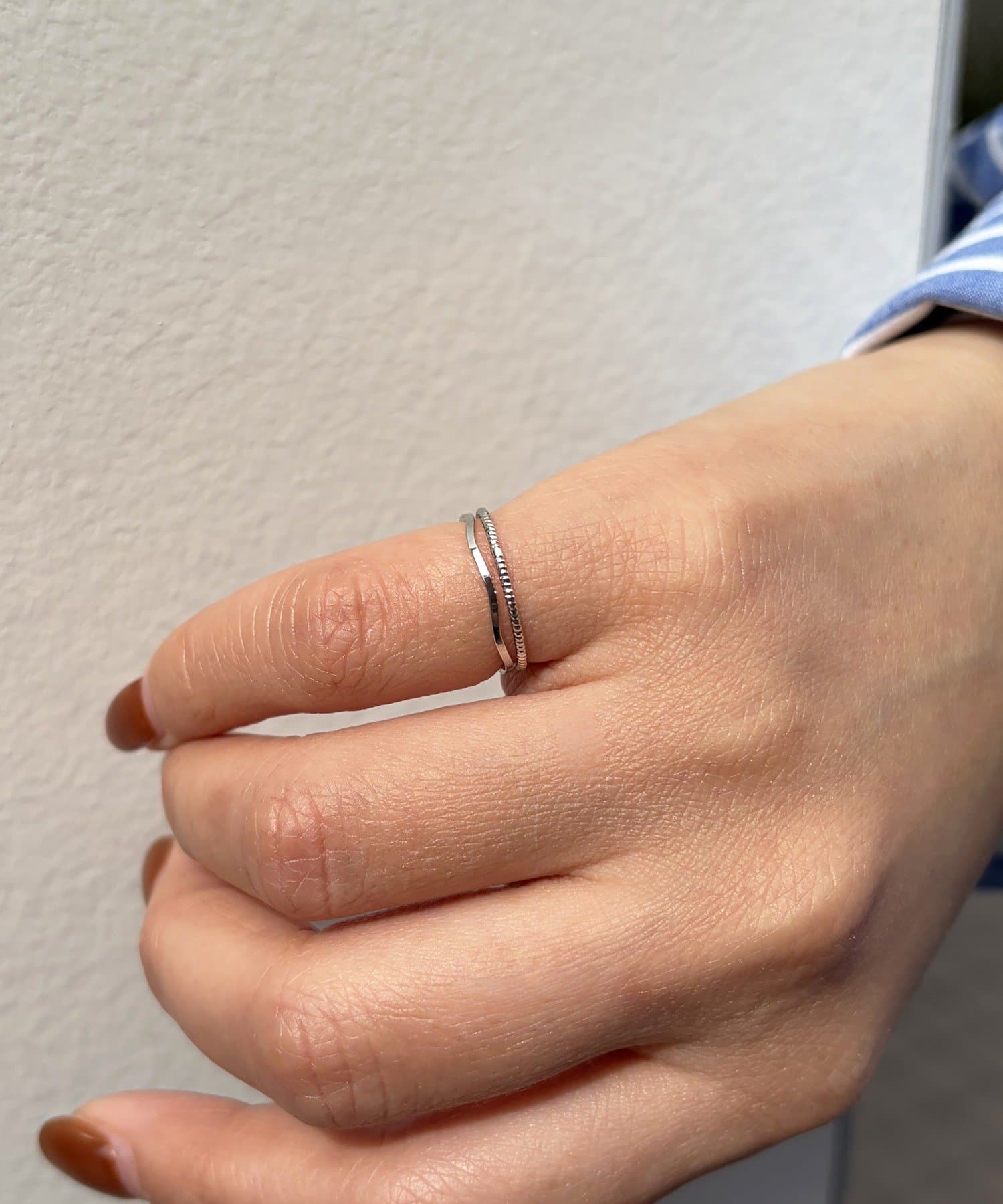 Lattice(ラティス) うねうねピンキーリングセット(2P)