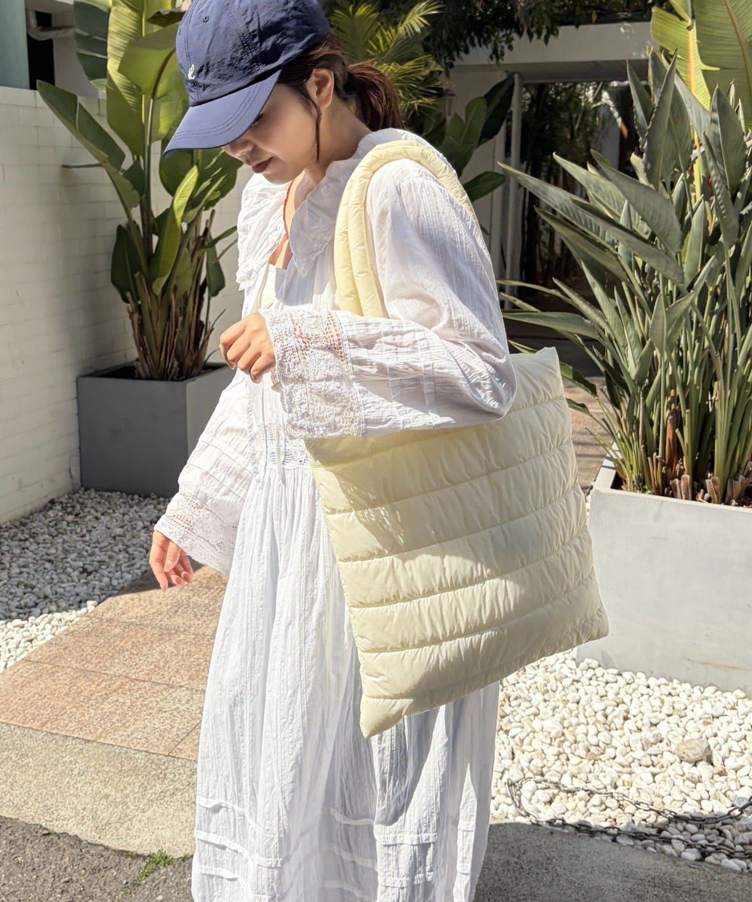 Lattice(ラティス) キルティングトートバッグ