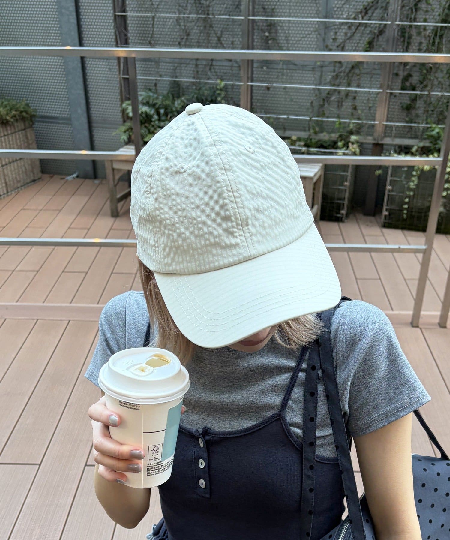 Lattice(ラティス) チェック柄キャップ