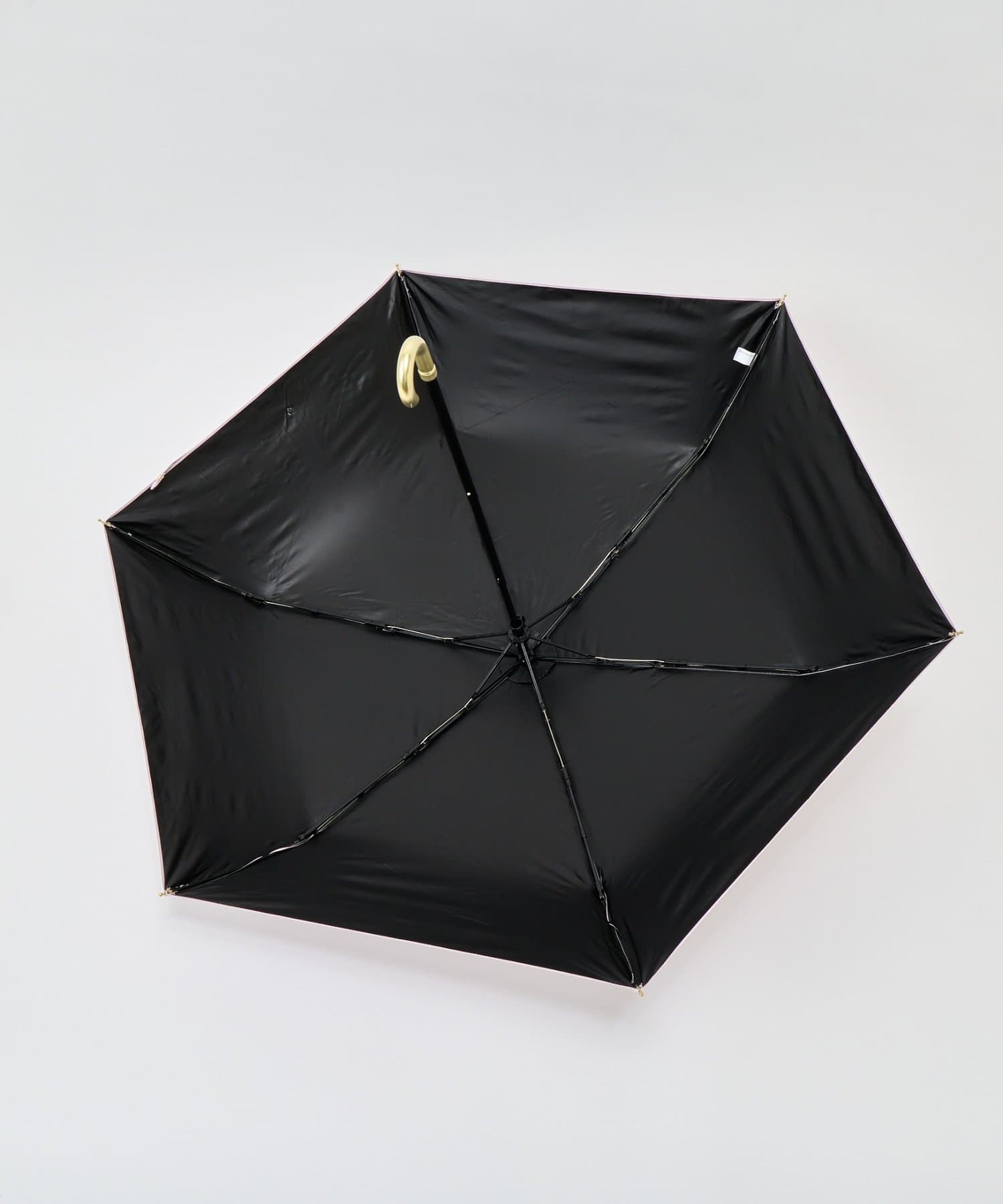 Lattice(ラティス) 【完全遮光100%】【晴雨兼用】折り畳み傘(リボン)