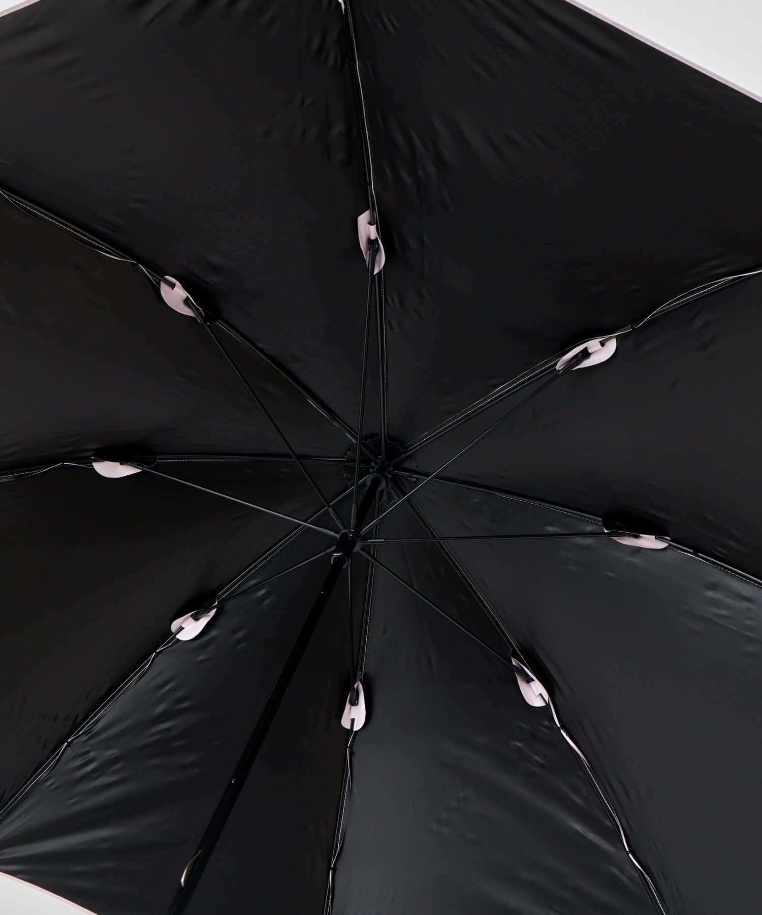 Lattice(ラティス) 【完全遮光100%】【晴雨兼用】長傘(リボン)