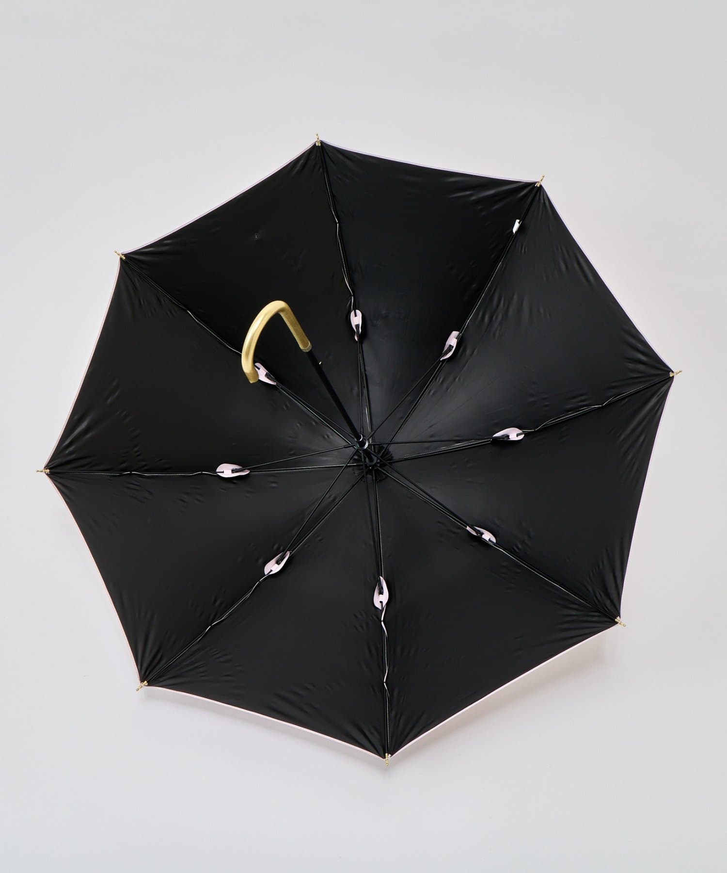 Lattice(ラティス) 【完全遮光100%】【晴雨兼用】長傘(リボン)