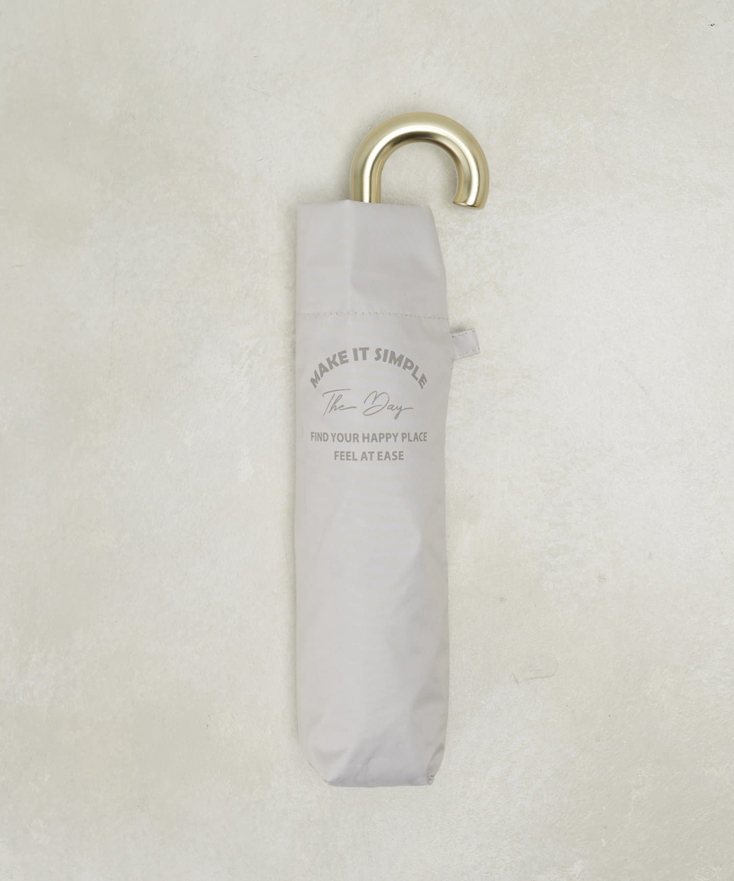 Lattice(ラティス) 【完全遮光100%】【晴雨兼用】折り畳み傘(ロゴ)