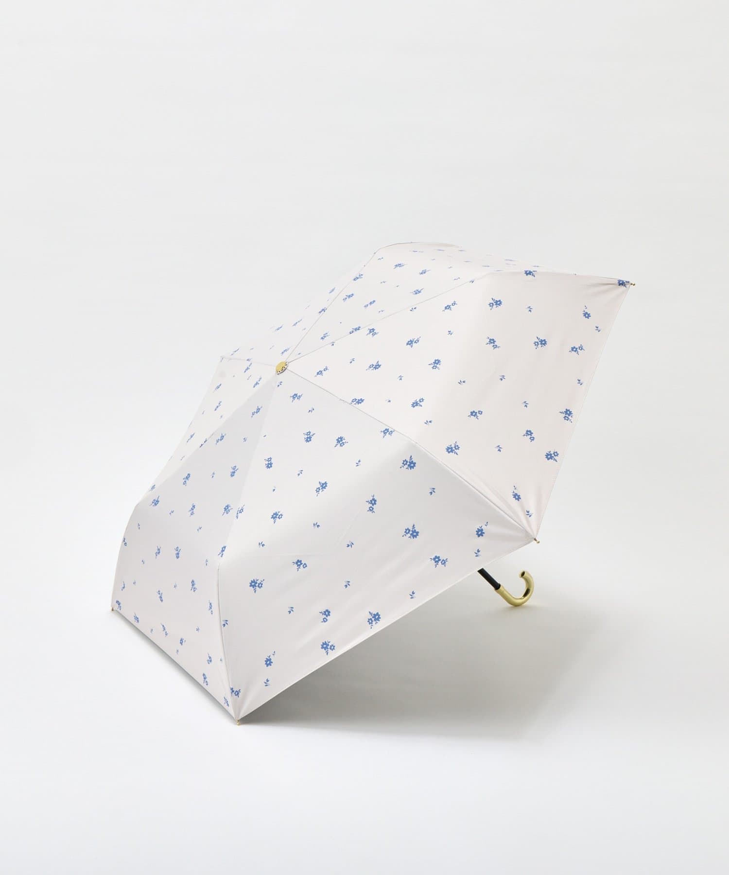 Lattice(ラティス) 【完全遮光100%】【体感温度-5℃/晴雨兼用】折り畳み傘(小花柄)