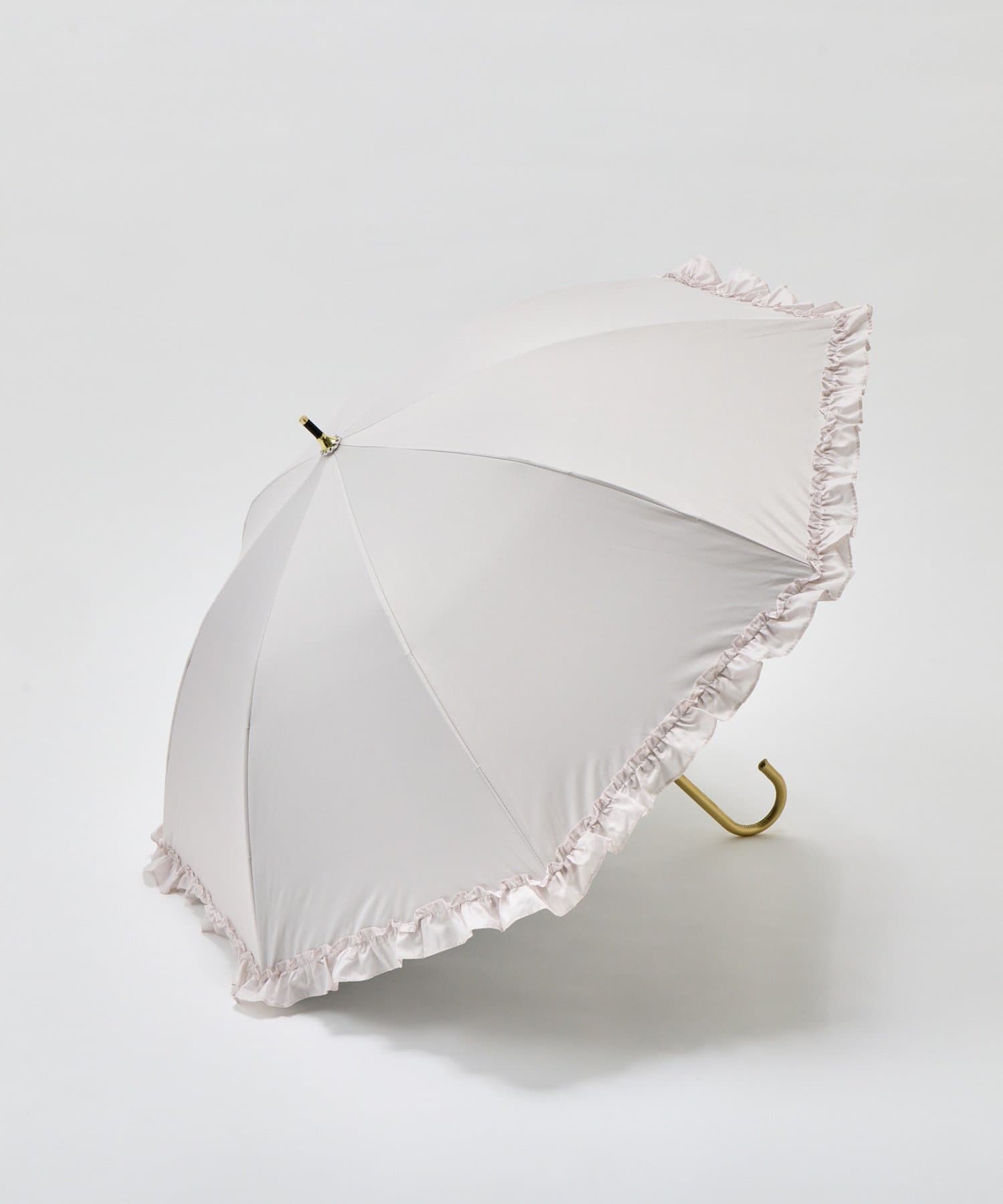 Lattice(ラティス) 【完全遮光100%】【晴雨兼用】長傘(フリル)