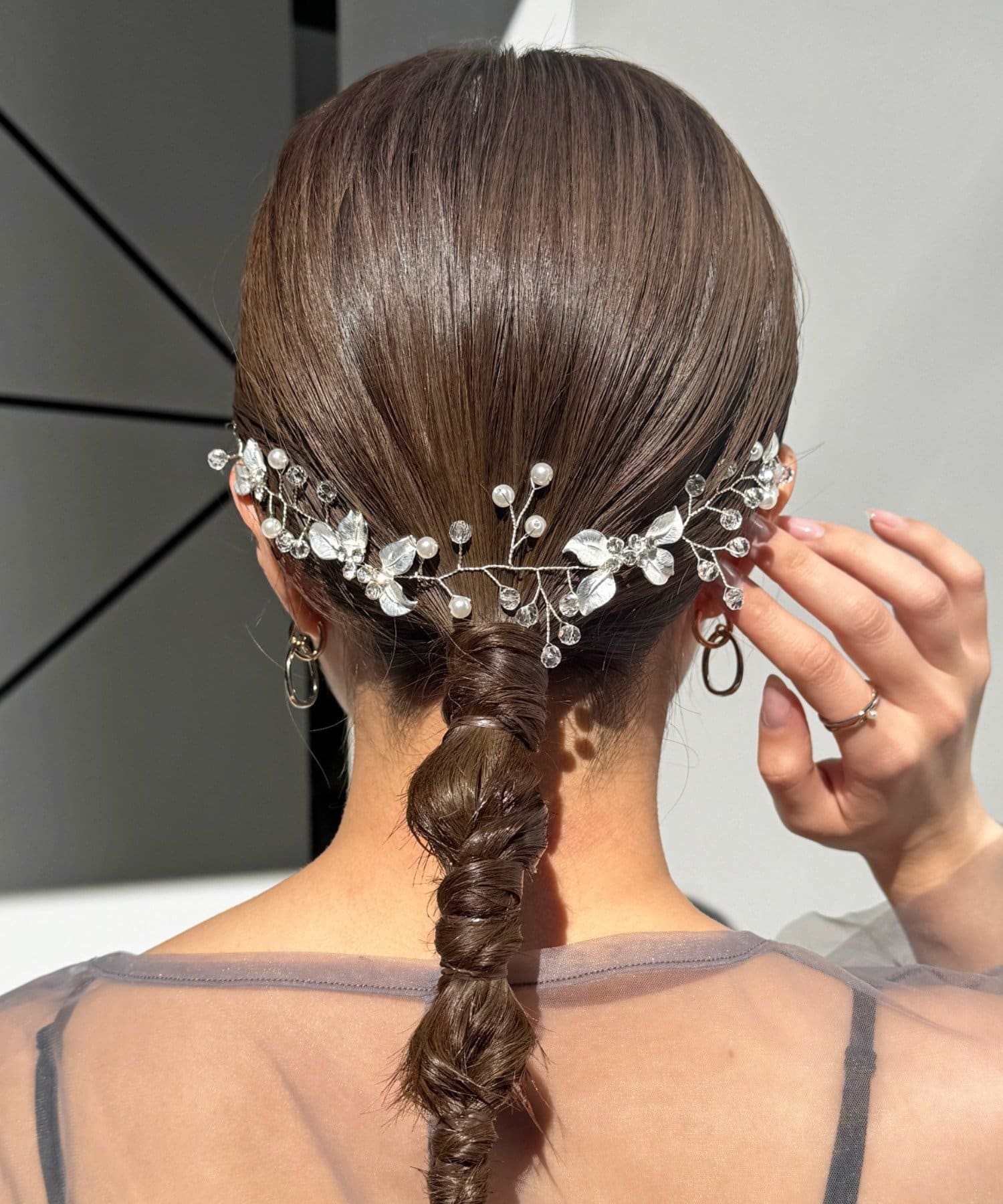 Lattice(ラティス) 【オケージョン】リーフヘッドアクセ