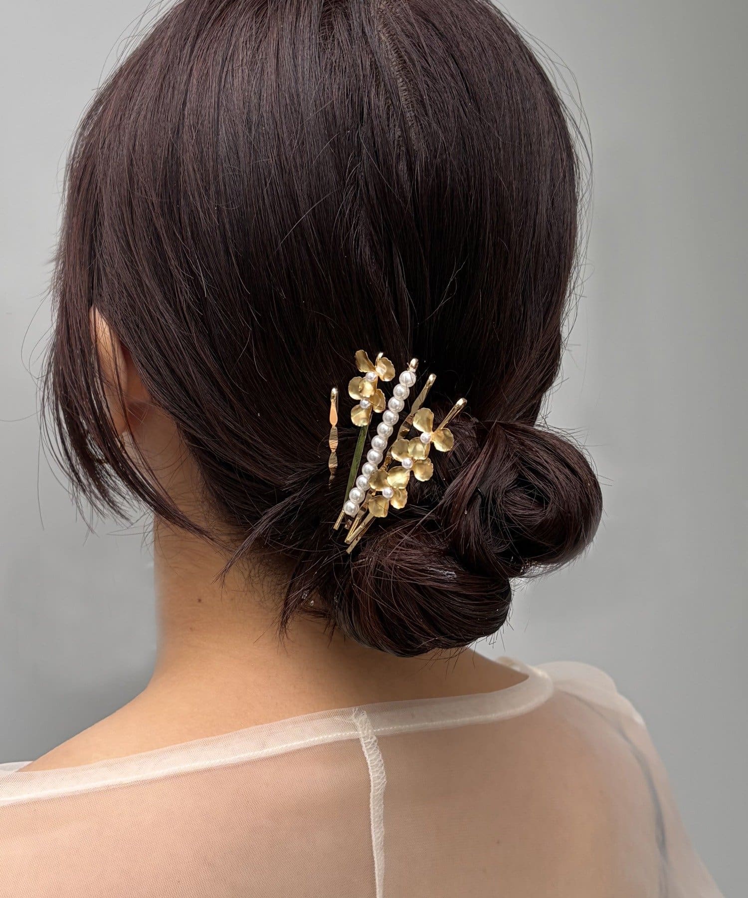 Lattice(ラティス) 【オケージョン】フラワーヘアピンセット(5P)