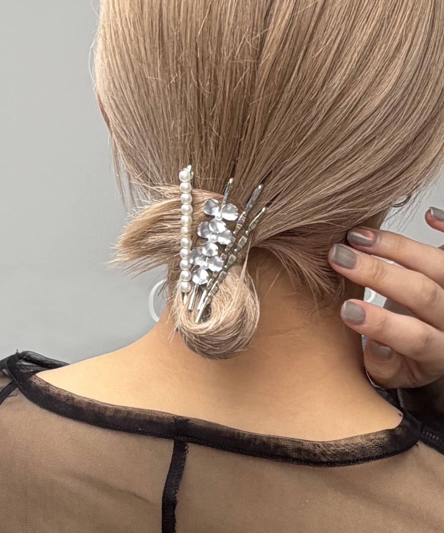 Lattice(ラティス) 【オケージョン】フラワーヘアピンセット(5P)