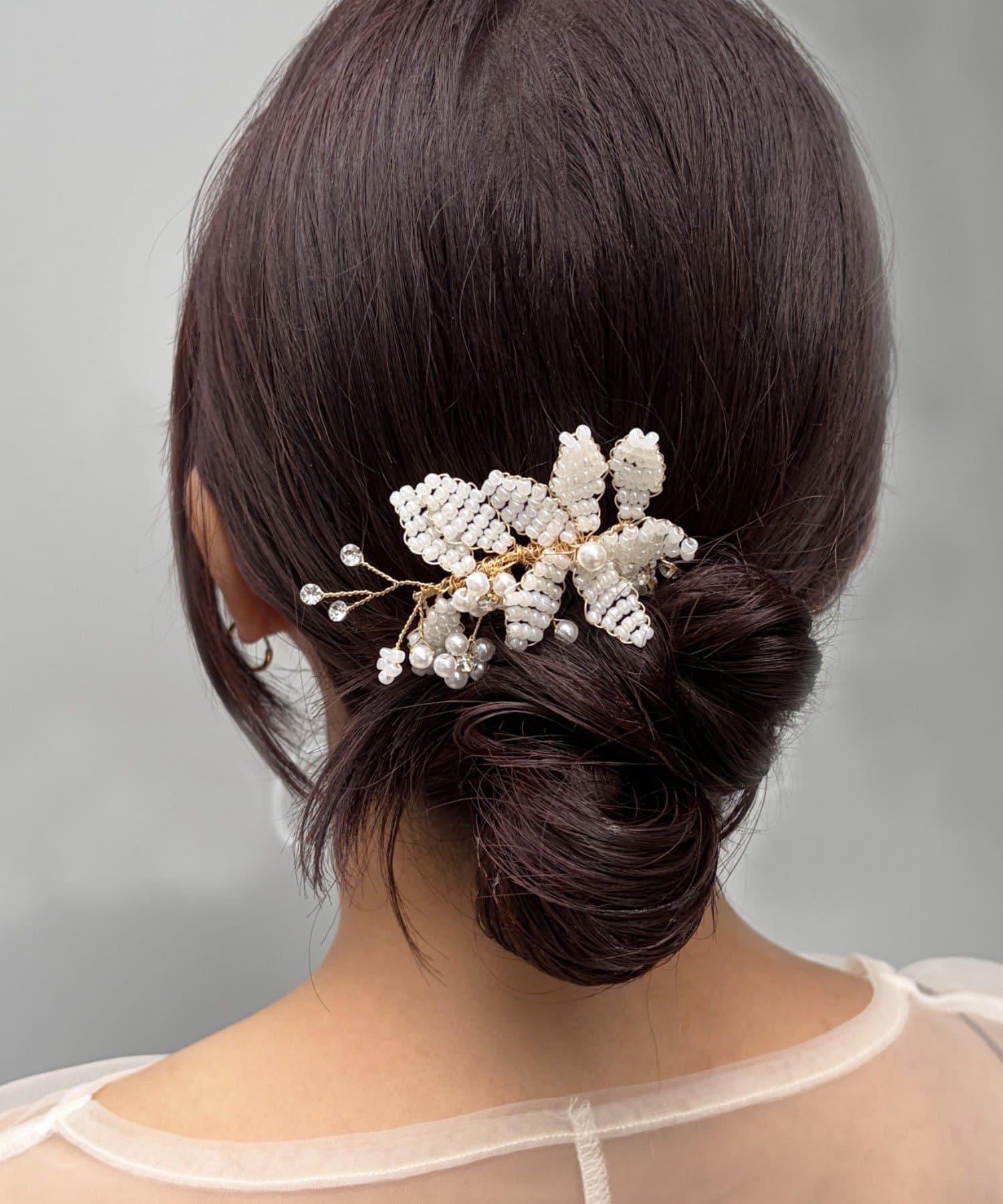 Lattice(ラティス) 【オケージョン】フラワービーズコーム