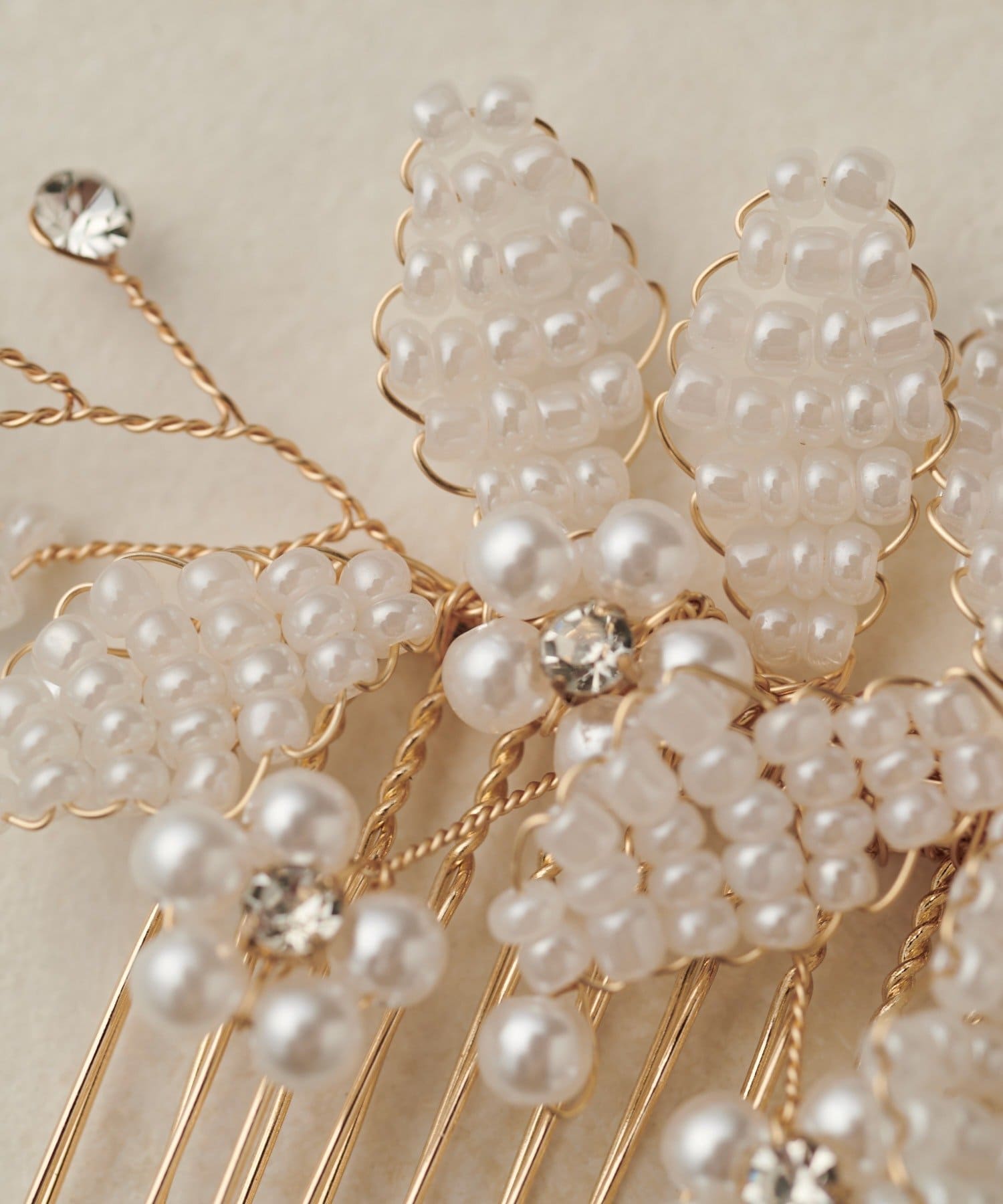 Lattice(ラティス) 【オケージョン】フラワービーズコーム