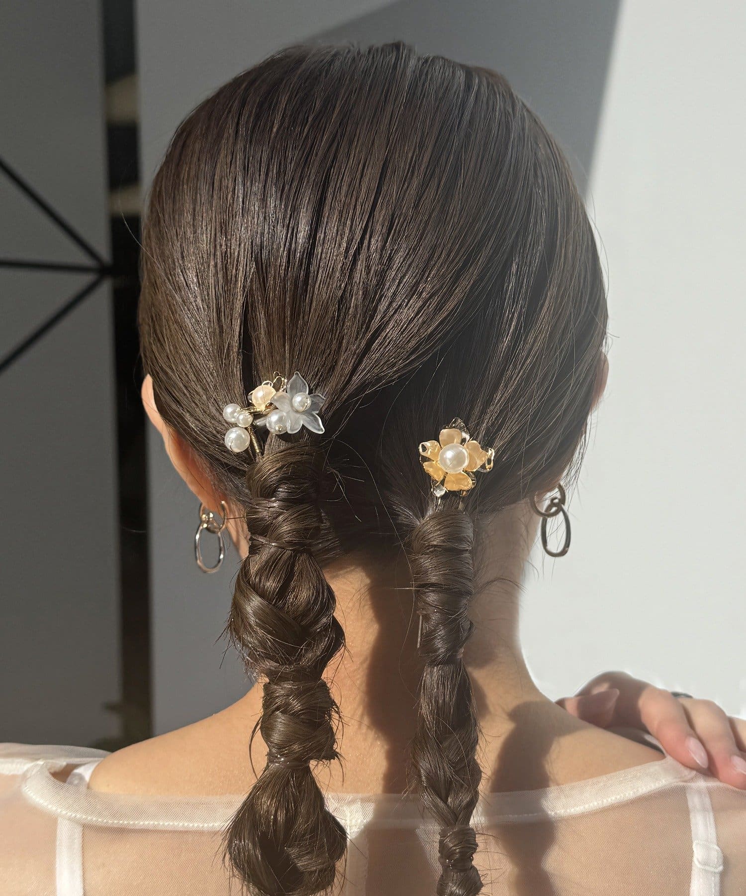 Lattice(ラティス) 【オケージョン】フラワーUピンセット(3P)