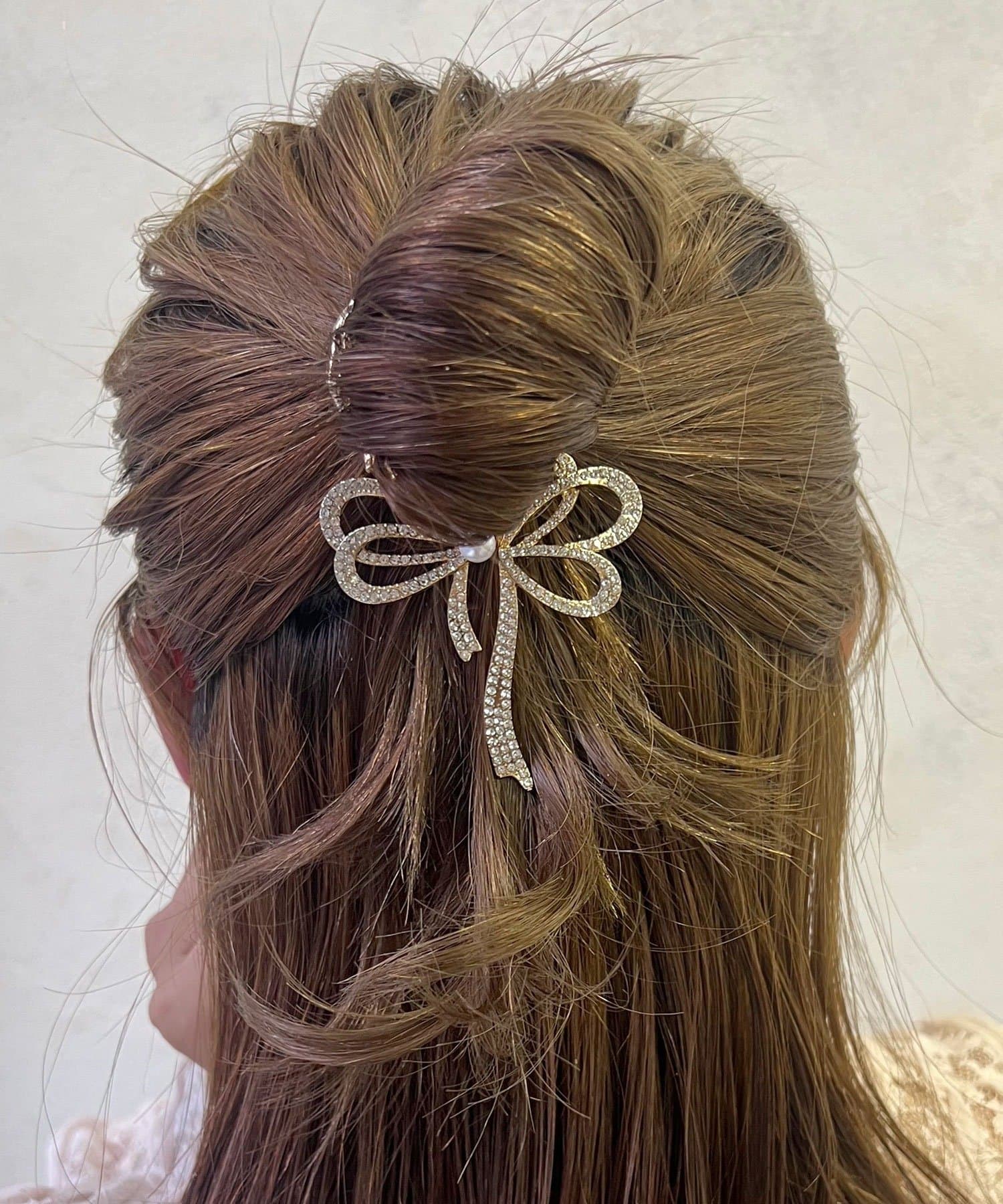 Lattice(ラティス) 【3/30 11:00~販売開始】【オケージョン】パールビジューシニヨンカフ