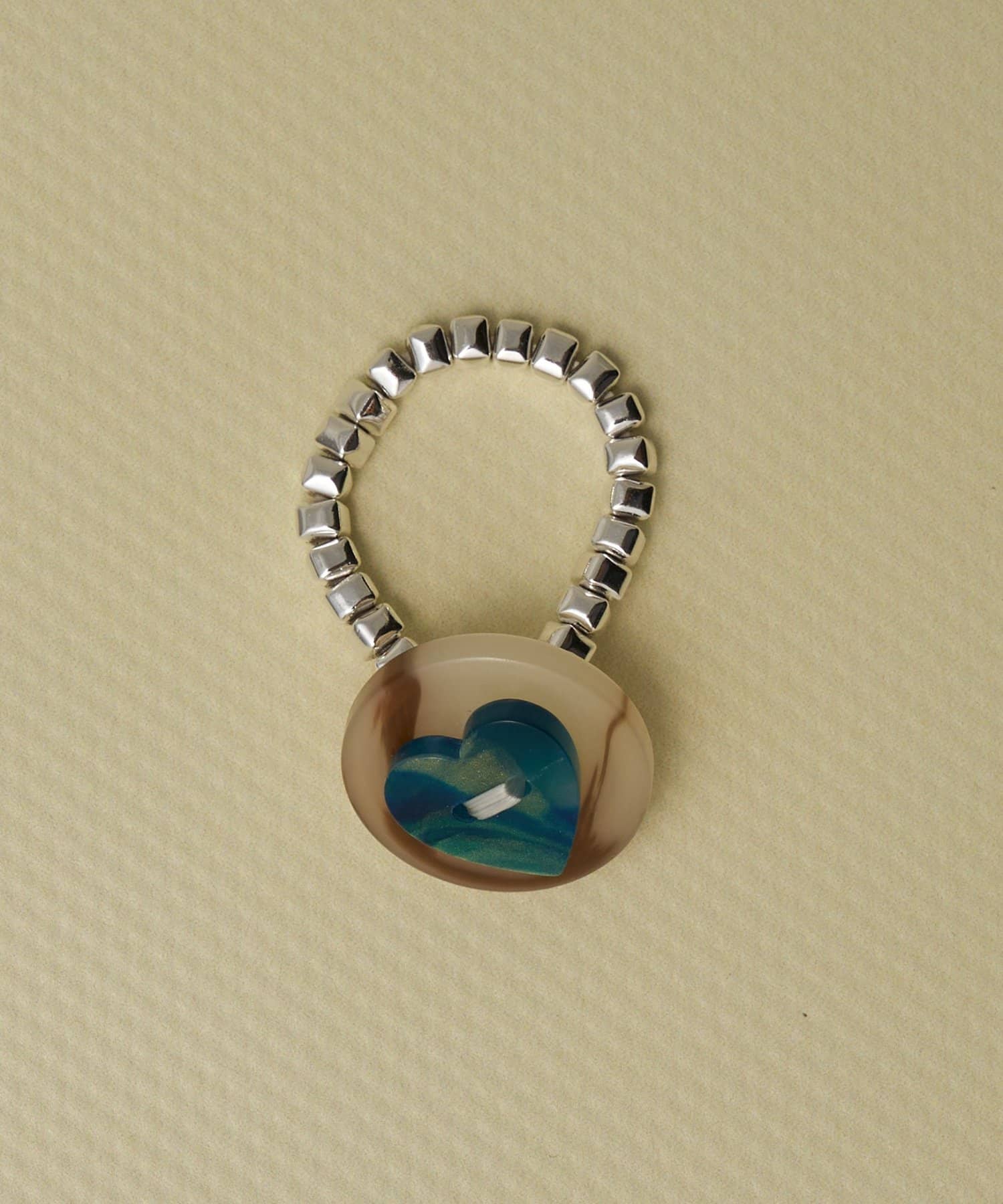 Lattice(ラティス) 【ボタンアイテム】ボタンビーズリング