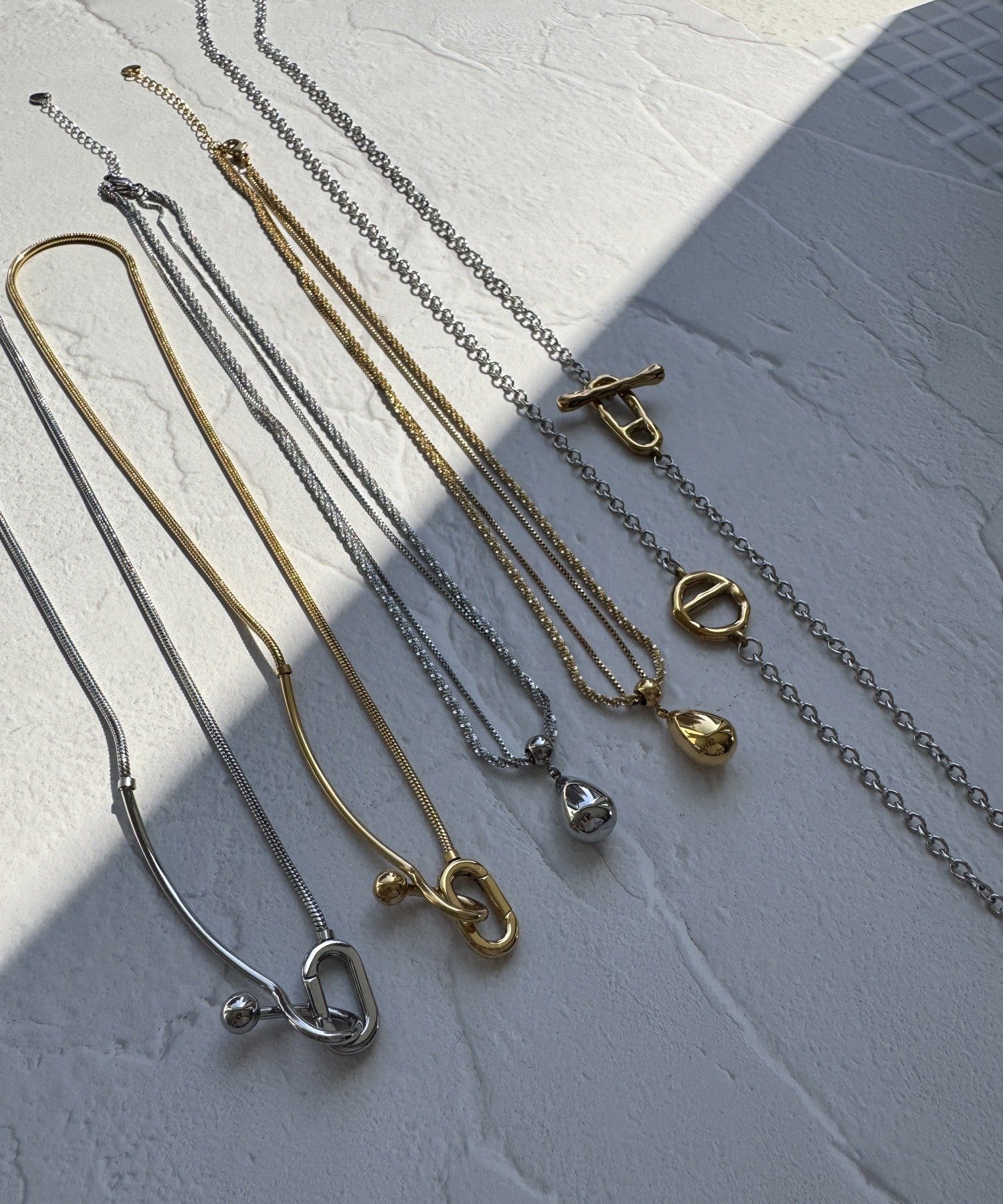 Lattice(ラティス) 【LesSignes】ステンレスネックレス