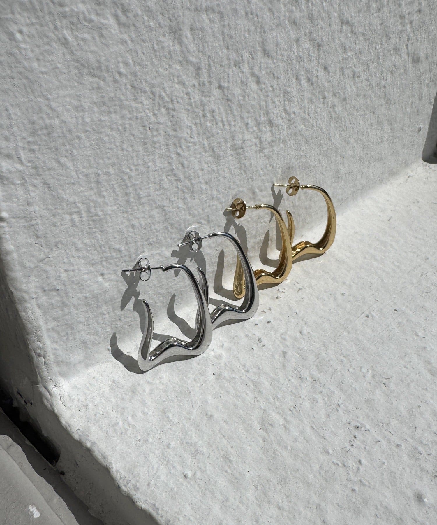 Lattice(ラティス) 【LesSignes】ニュアンスステンレスピアス