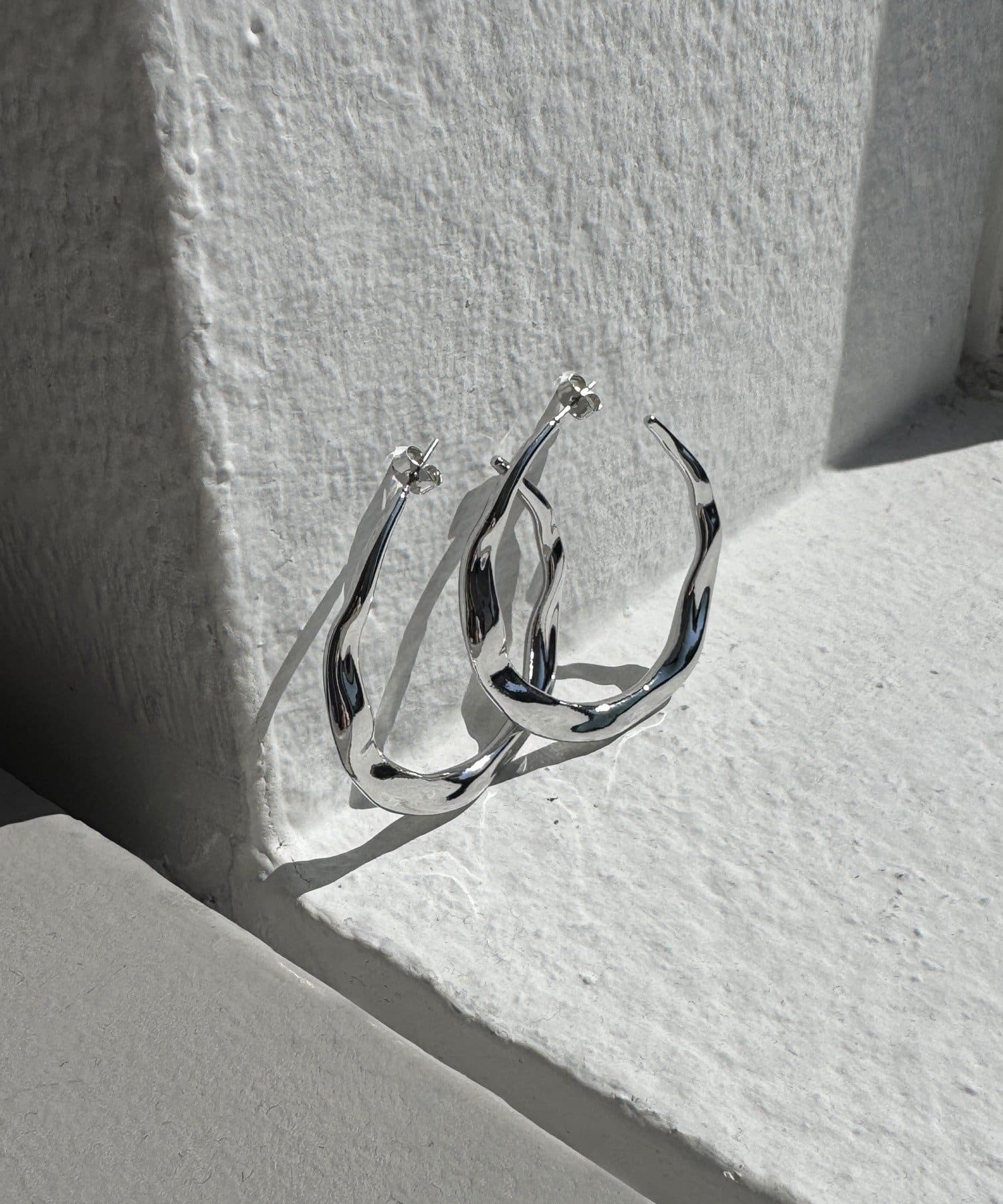 Lattice(ラティス) 【LesSignes】ビッグフープピアス