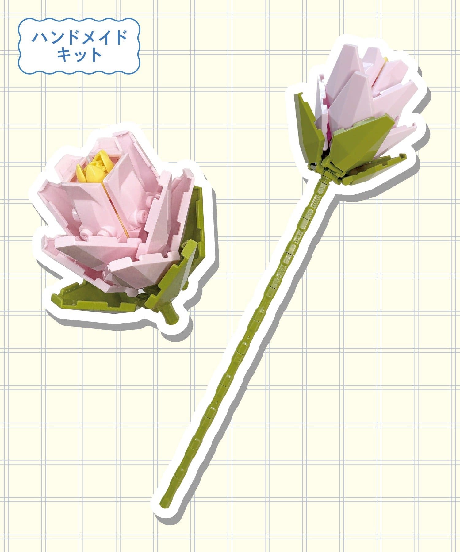 3COINS(スリーコインズ) ブロックフラワー