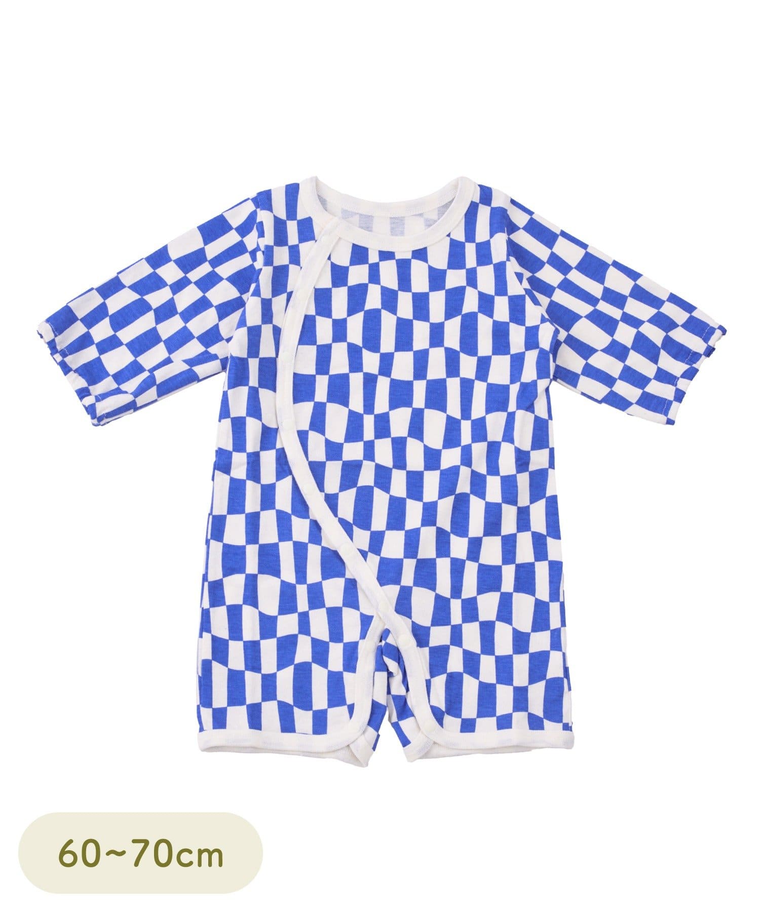 3COINS(スリーコインズ) プリントロンパース：60～70cm