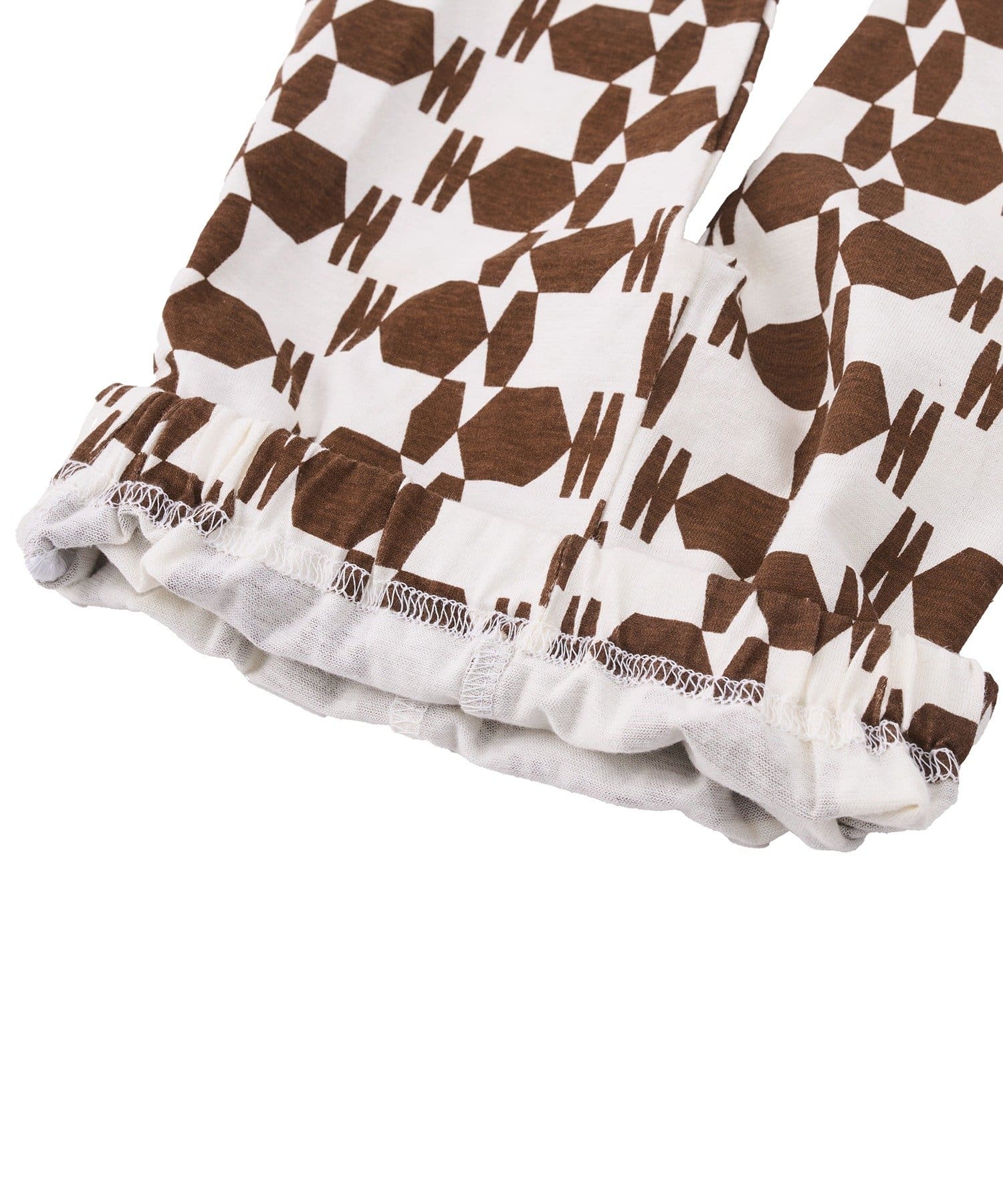 3COINS(スリーコインズ) プリントロングパンツ：70～80cm