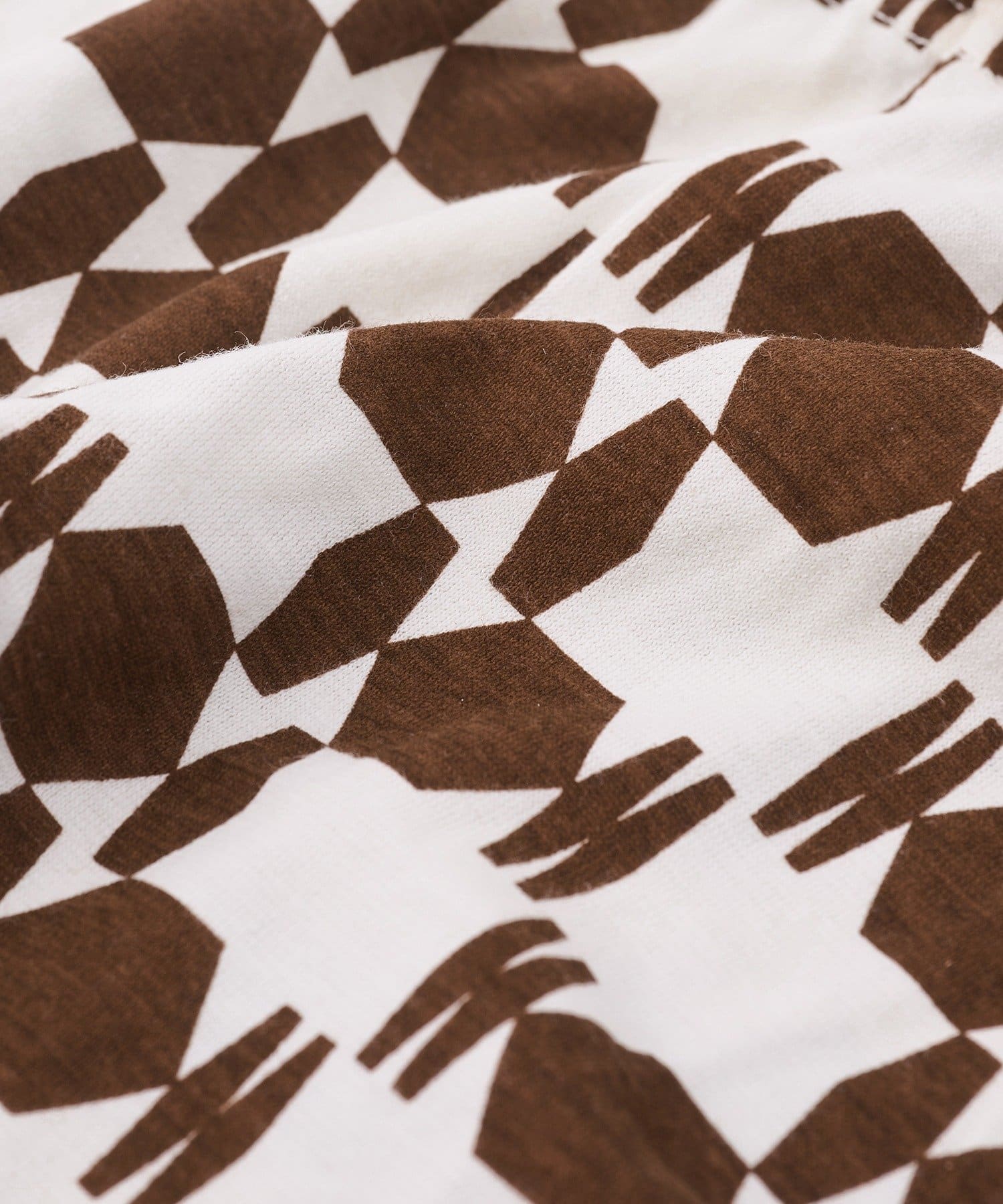 3COINS(スリーコインズ) プリントロングパンツ：70～80cm