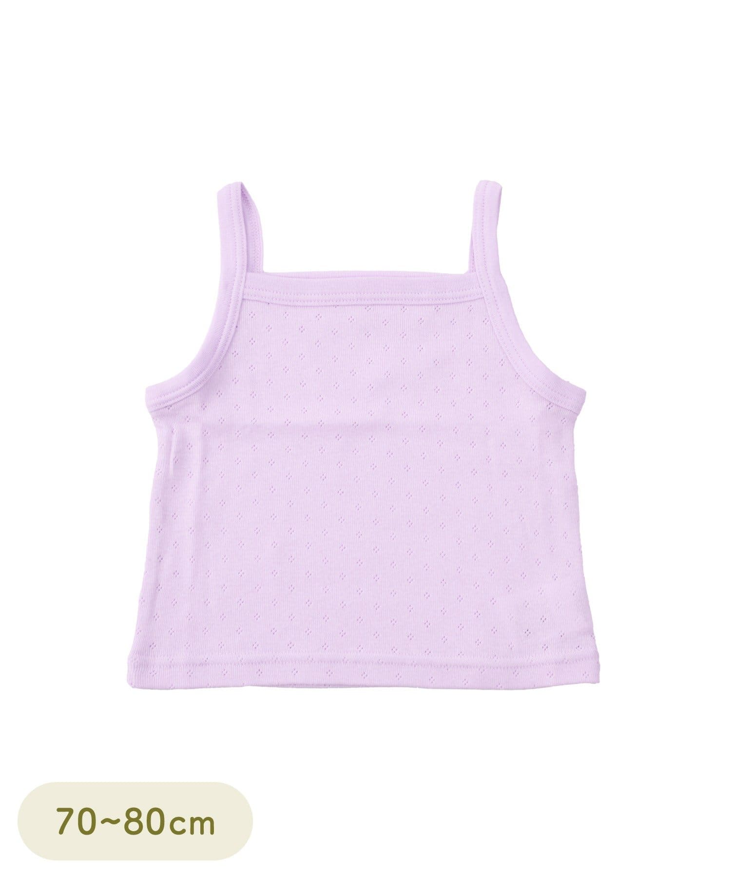 3COINS(スリーコインズ) 針抜きキャミ：70～80cm