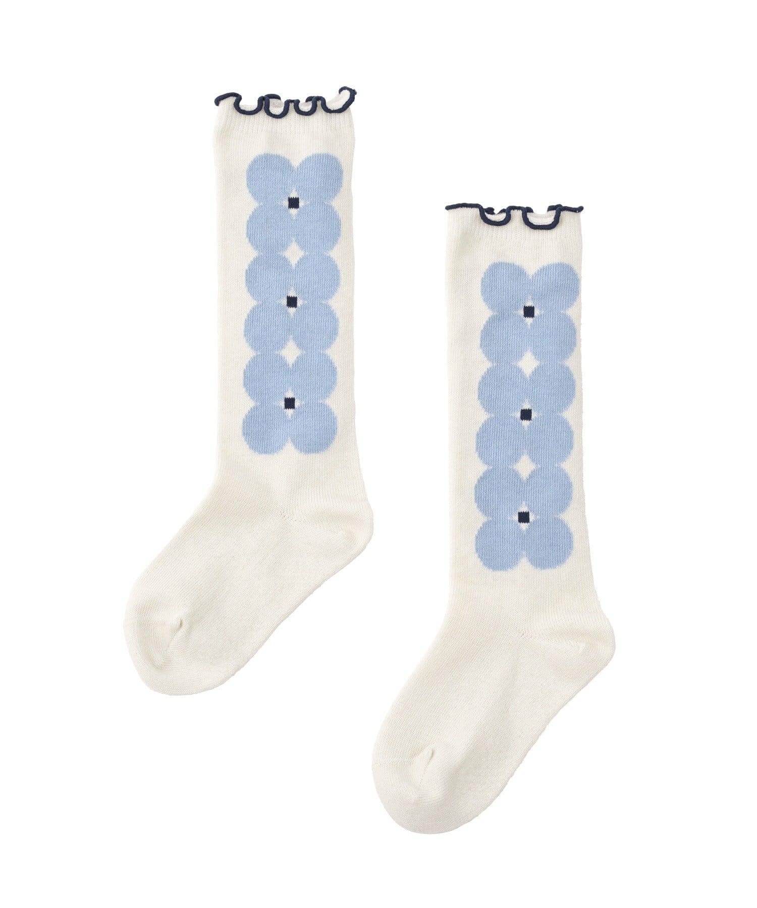 3COINS(スリーコインズ) メローオハナハイソックス：9～14cm