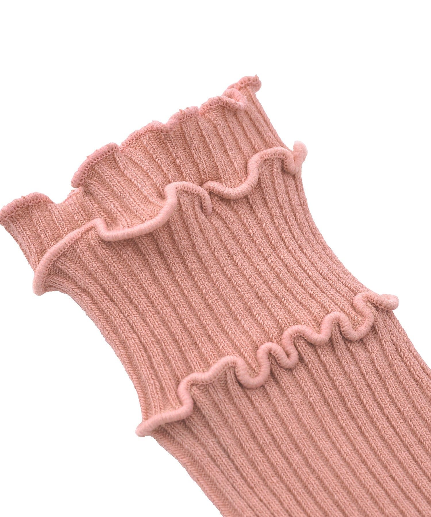 3COINS(スリーコインズ) 3段メローハイソックス：9～14cm