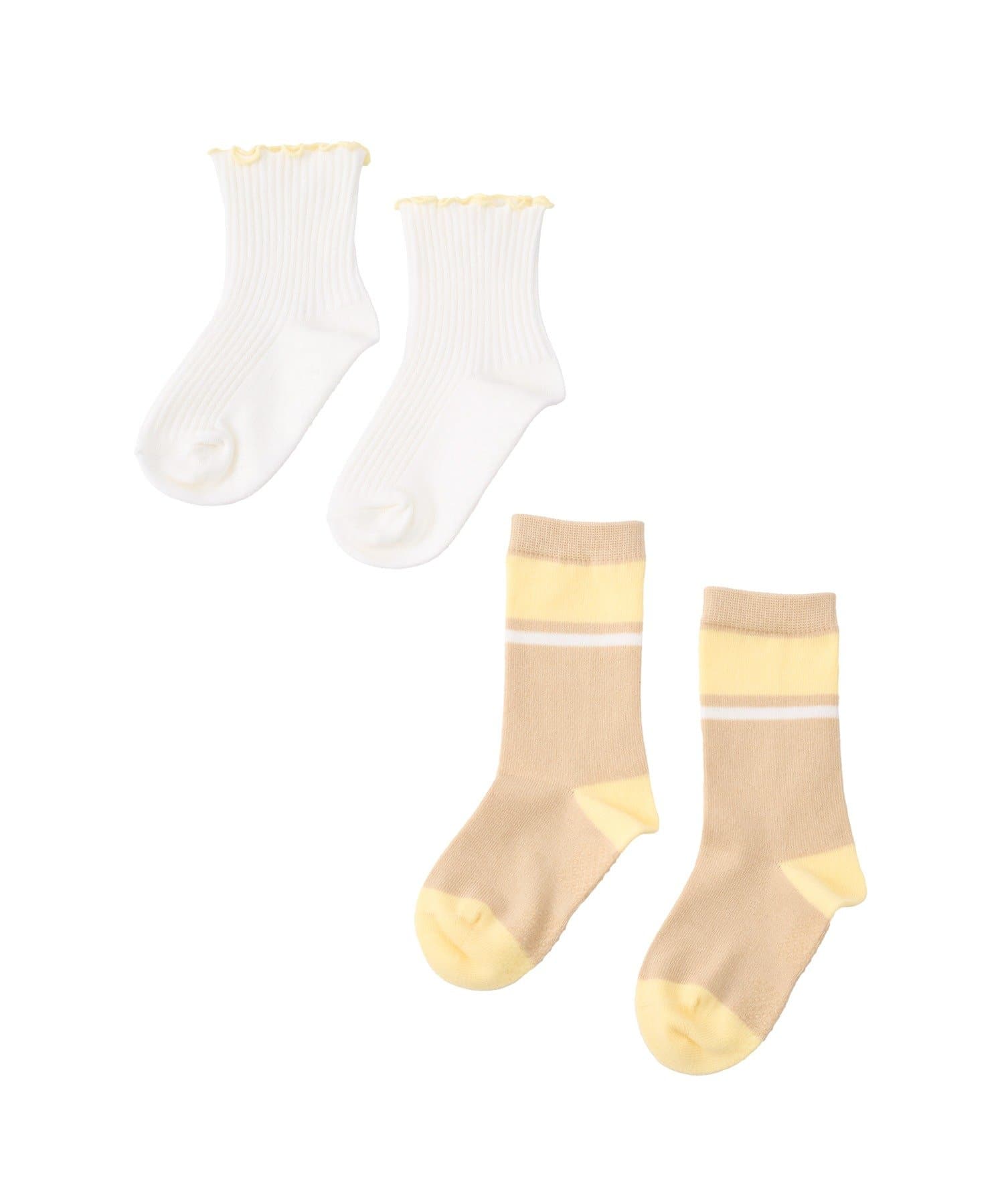 3COINS(スリーコインズ) 2足セットソックス：9～14cm